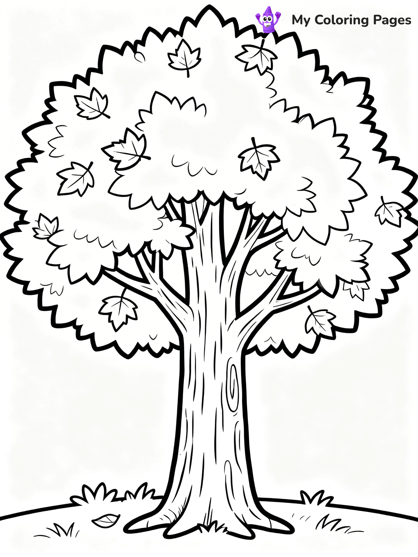 Autumn Coloring Pages - 109
