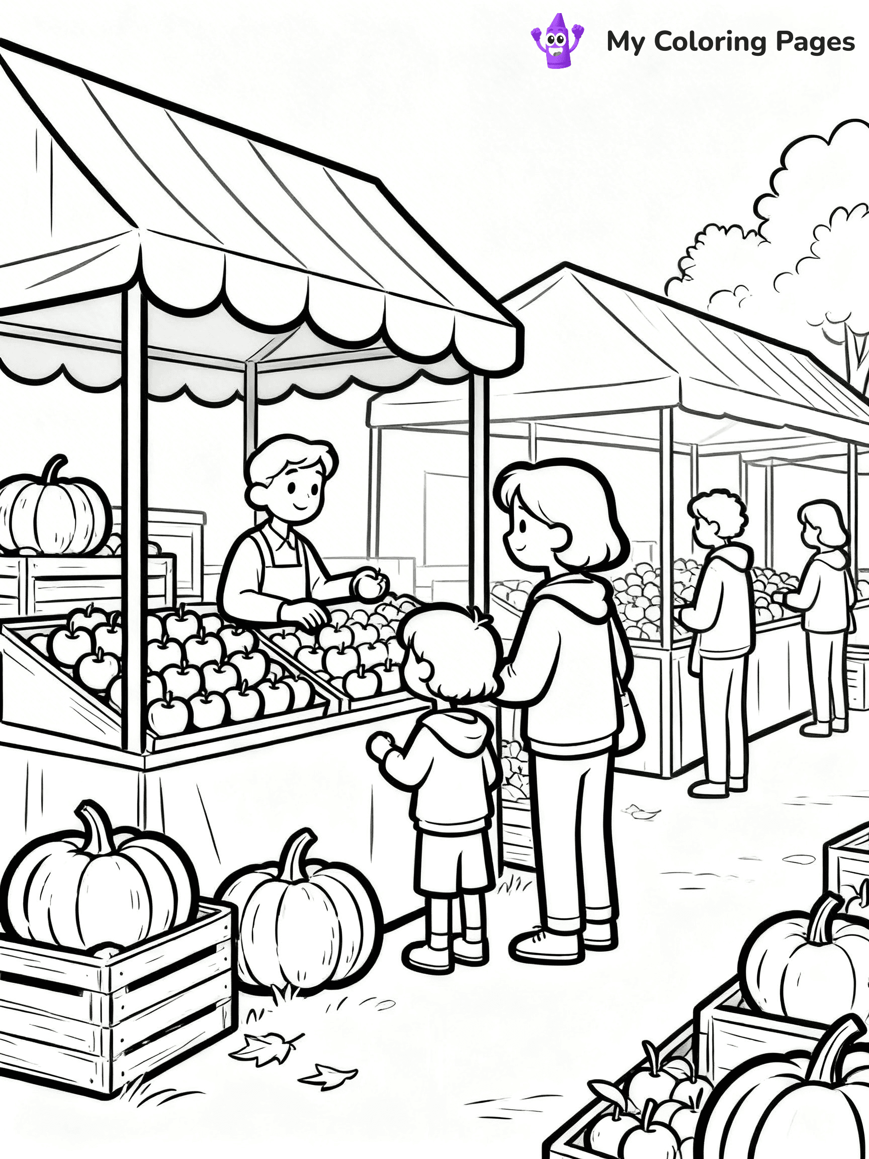 Autumn Coloring Pages - 89
