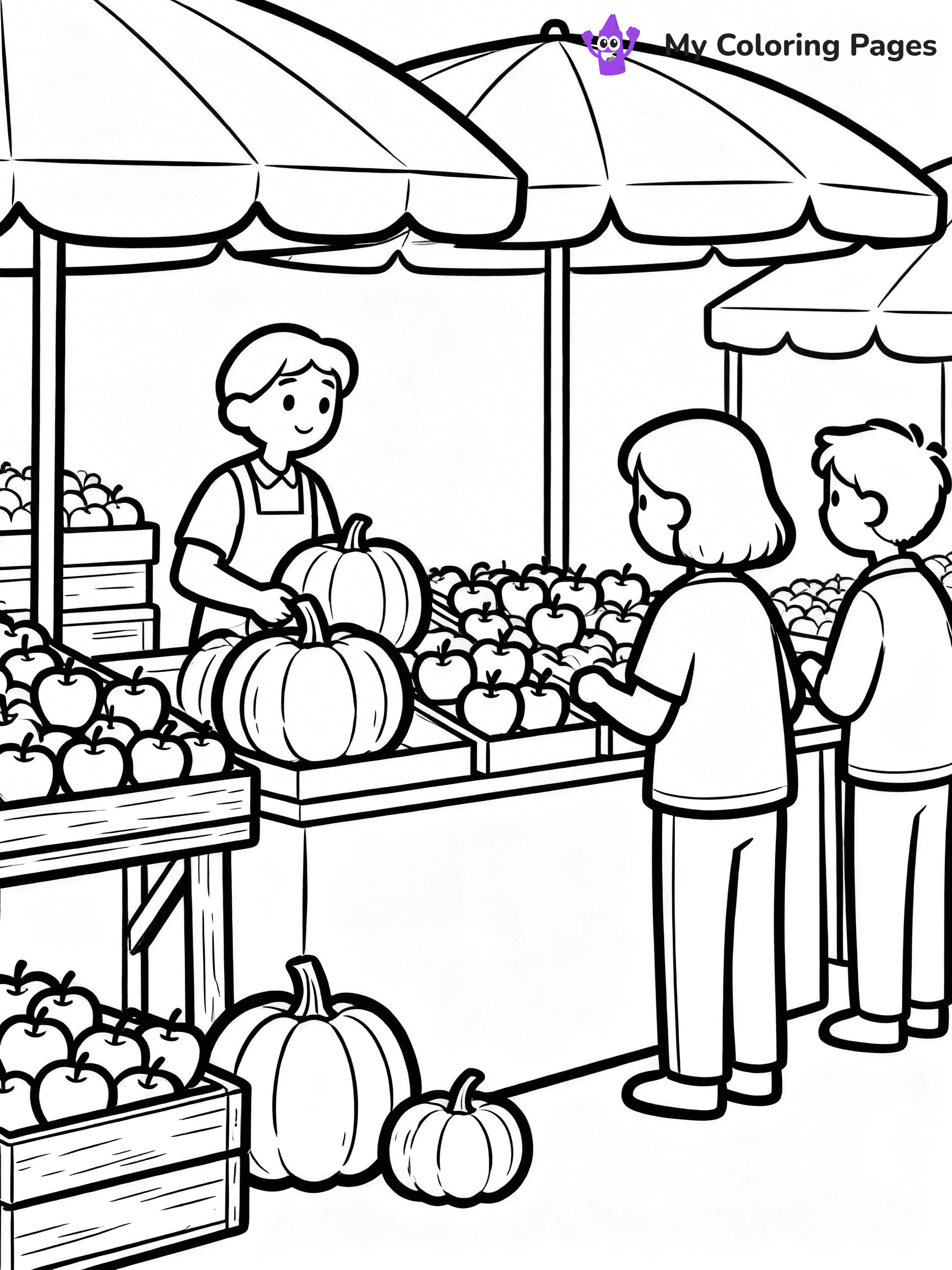 Autumn Coloring Pages - 87