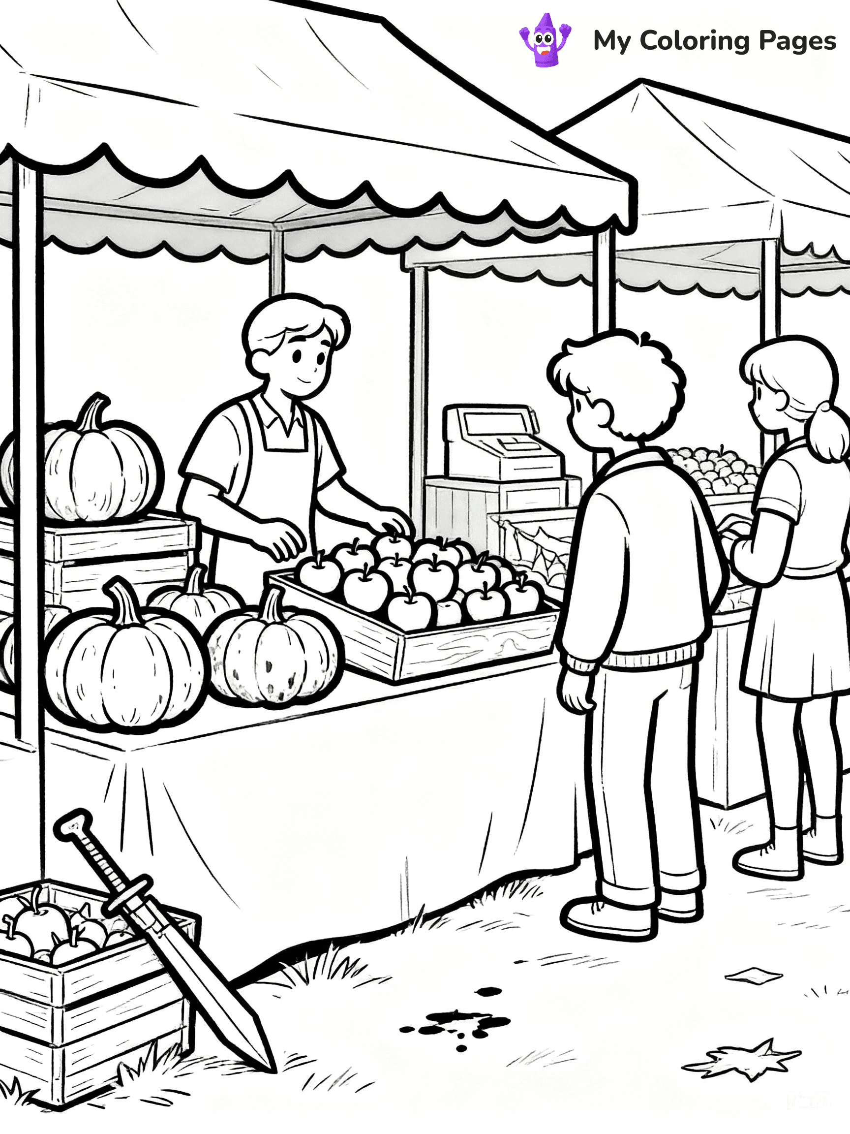 Autumn Coloring Pages - 84