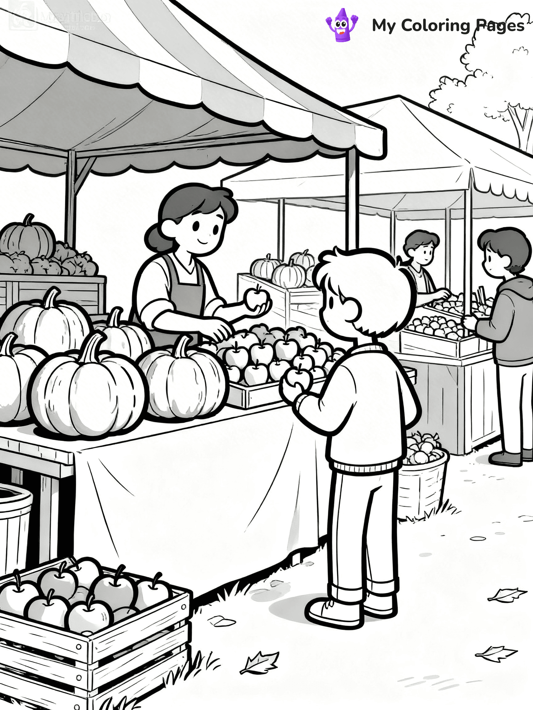 Autumn Coloring Pages - 83