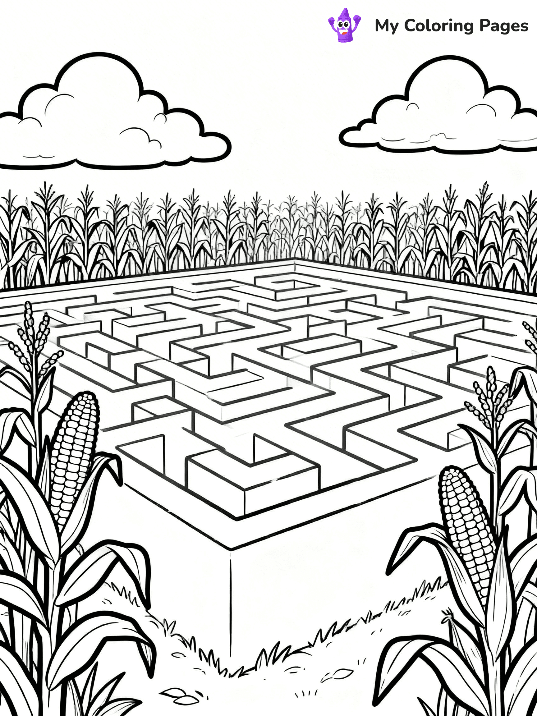 Autumn Coloring Pages - 61