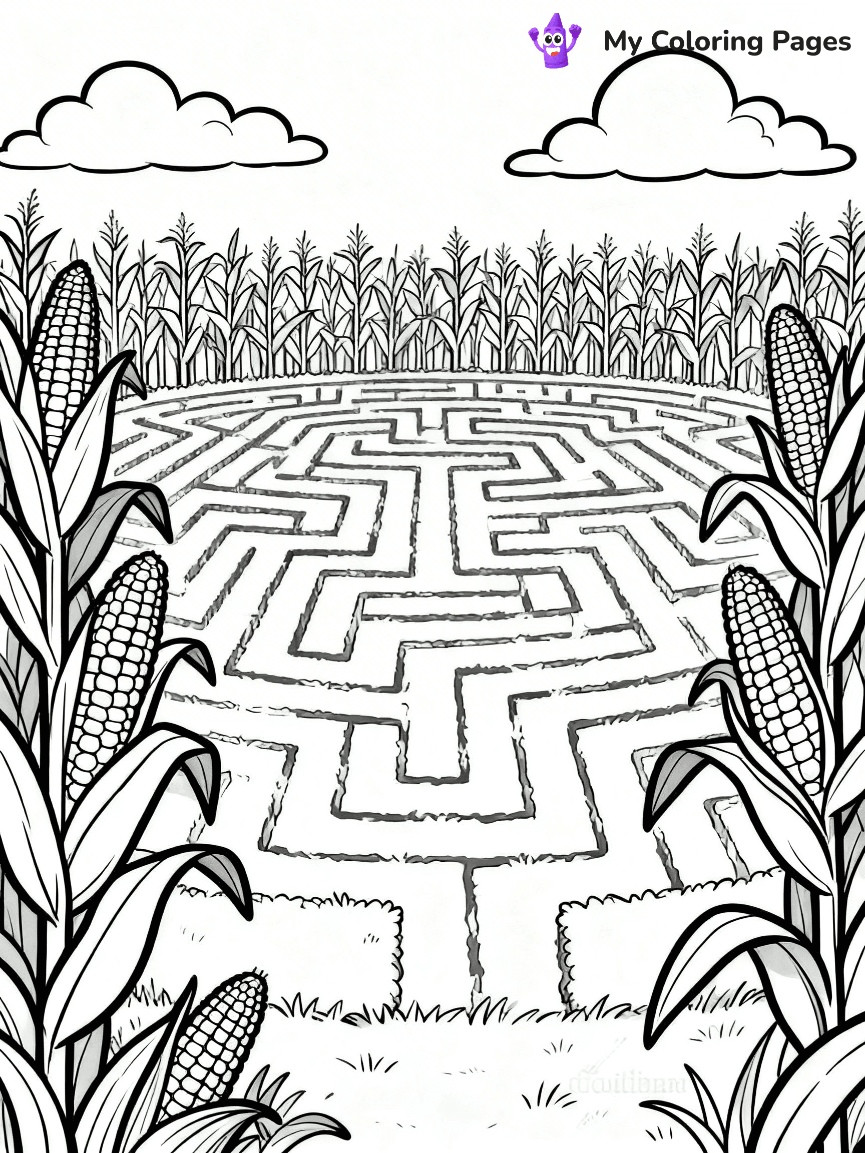 Autumn Coloring Pages - 60