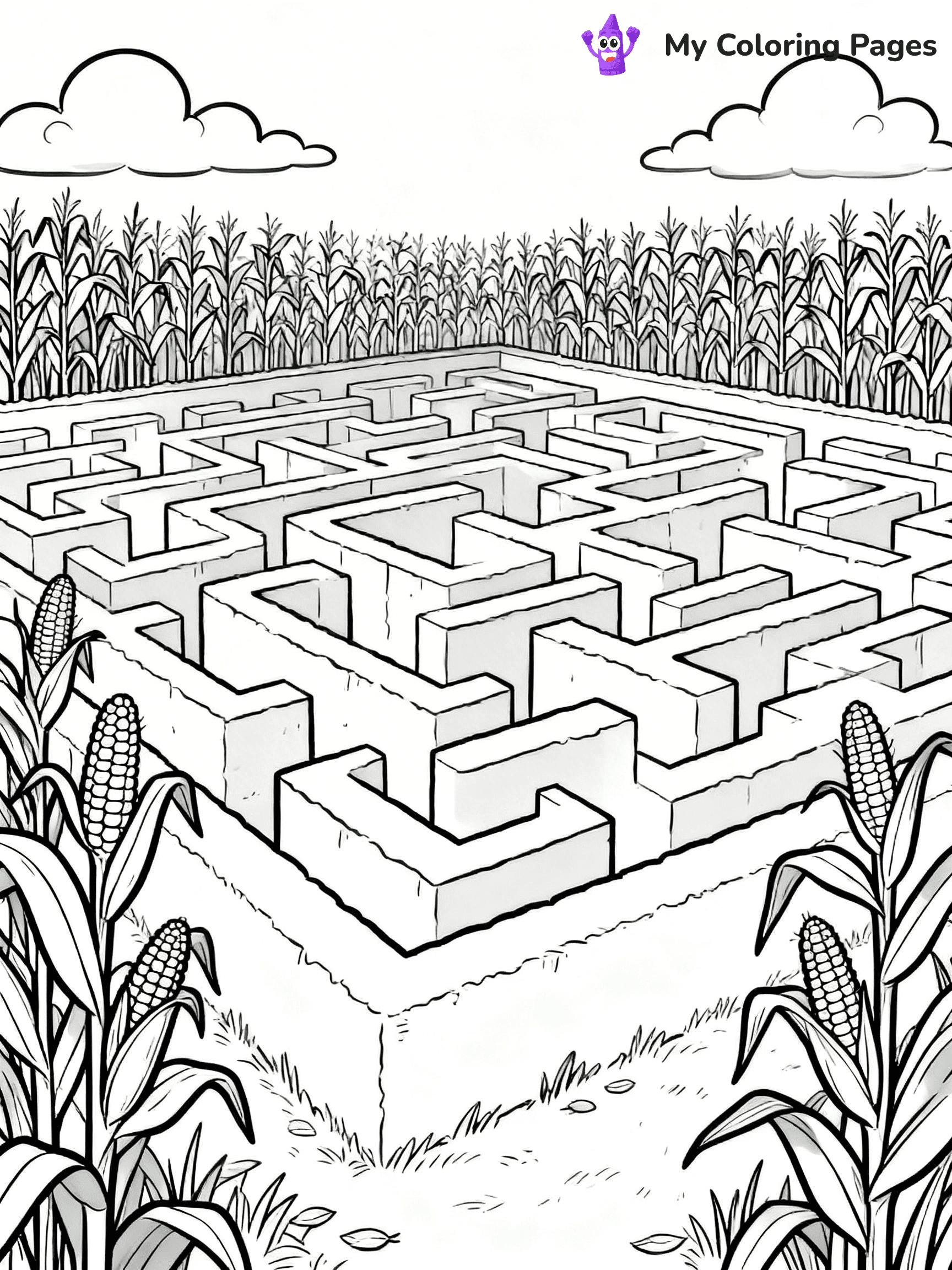 Autumn Coloring Pages - 57