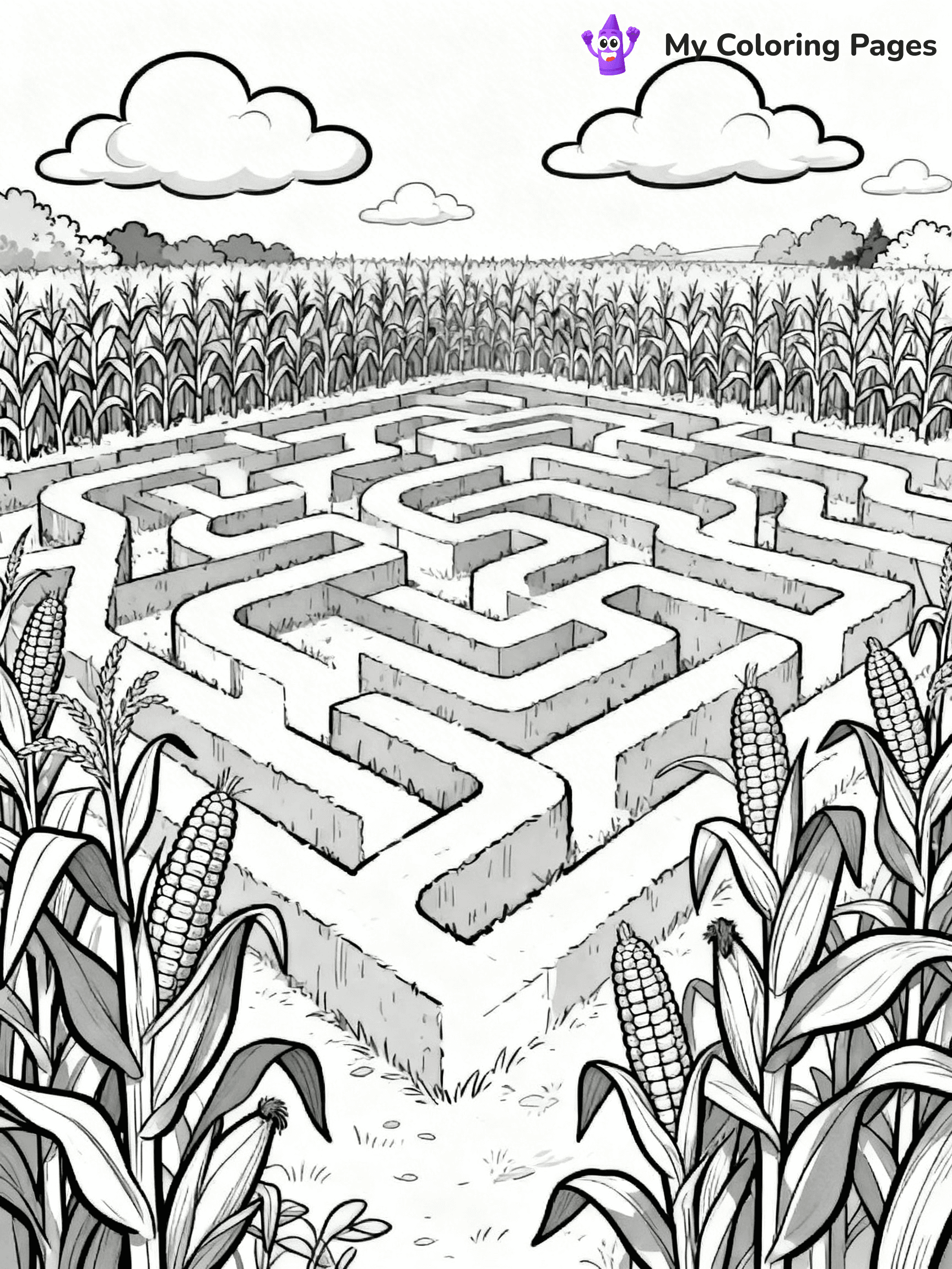 Autumn Coloring Pages - 55