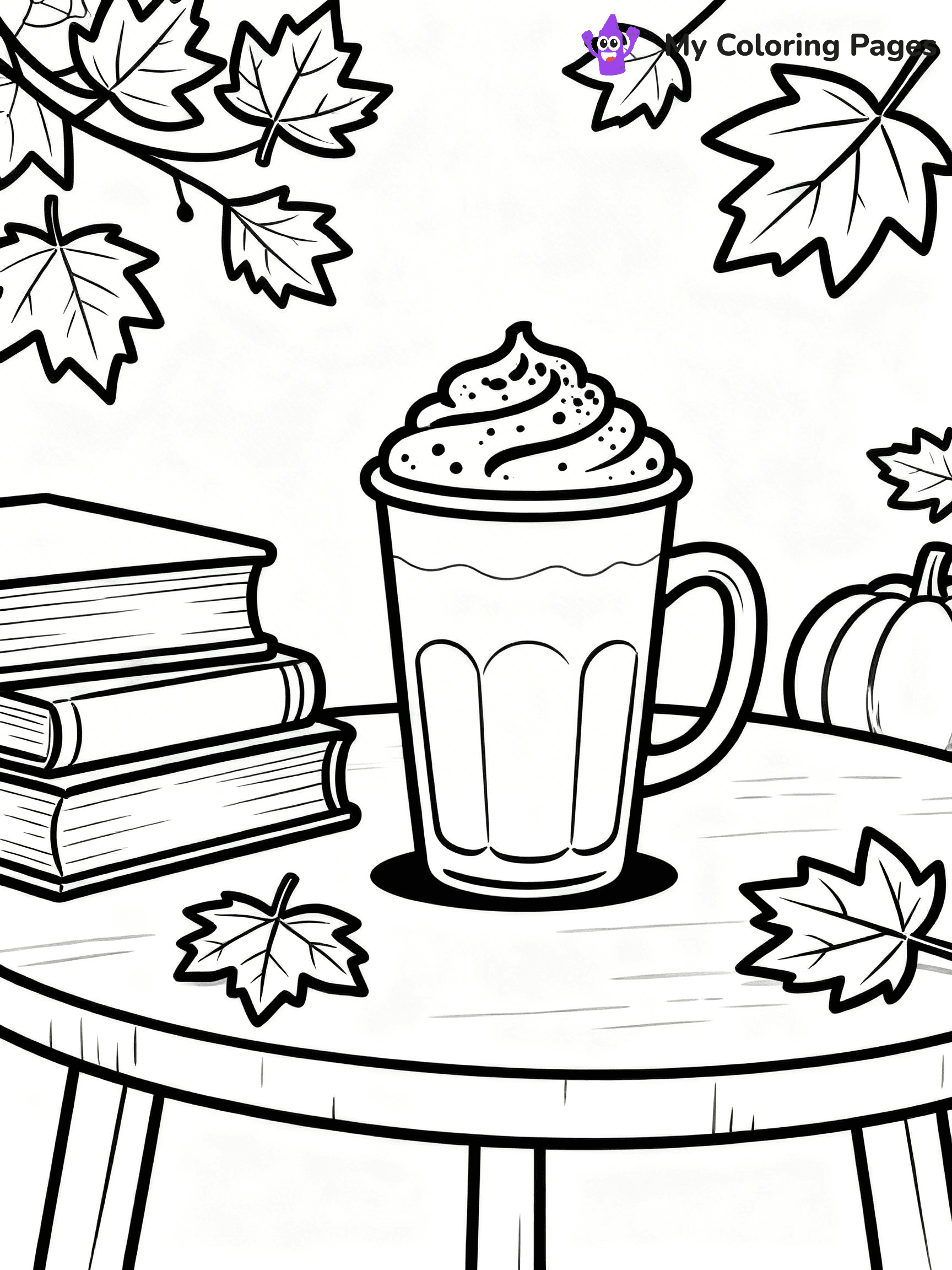 Autumn Coloring Pages - 24
