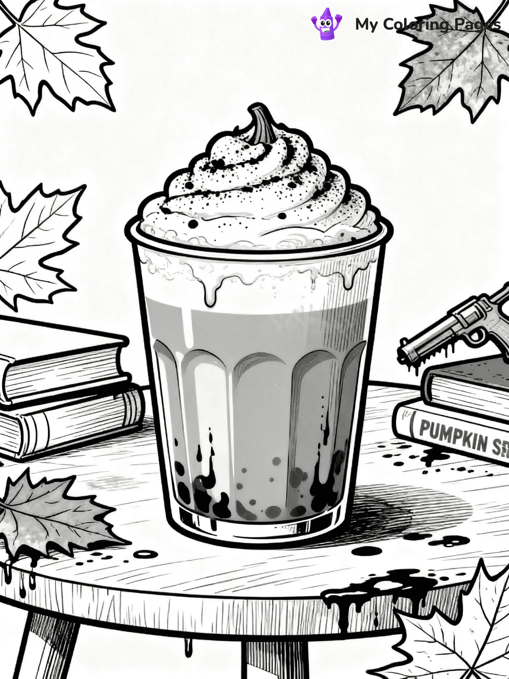 Autumn Coloring Pages - 18