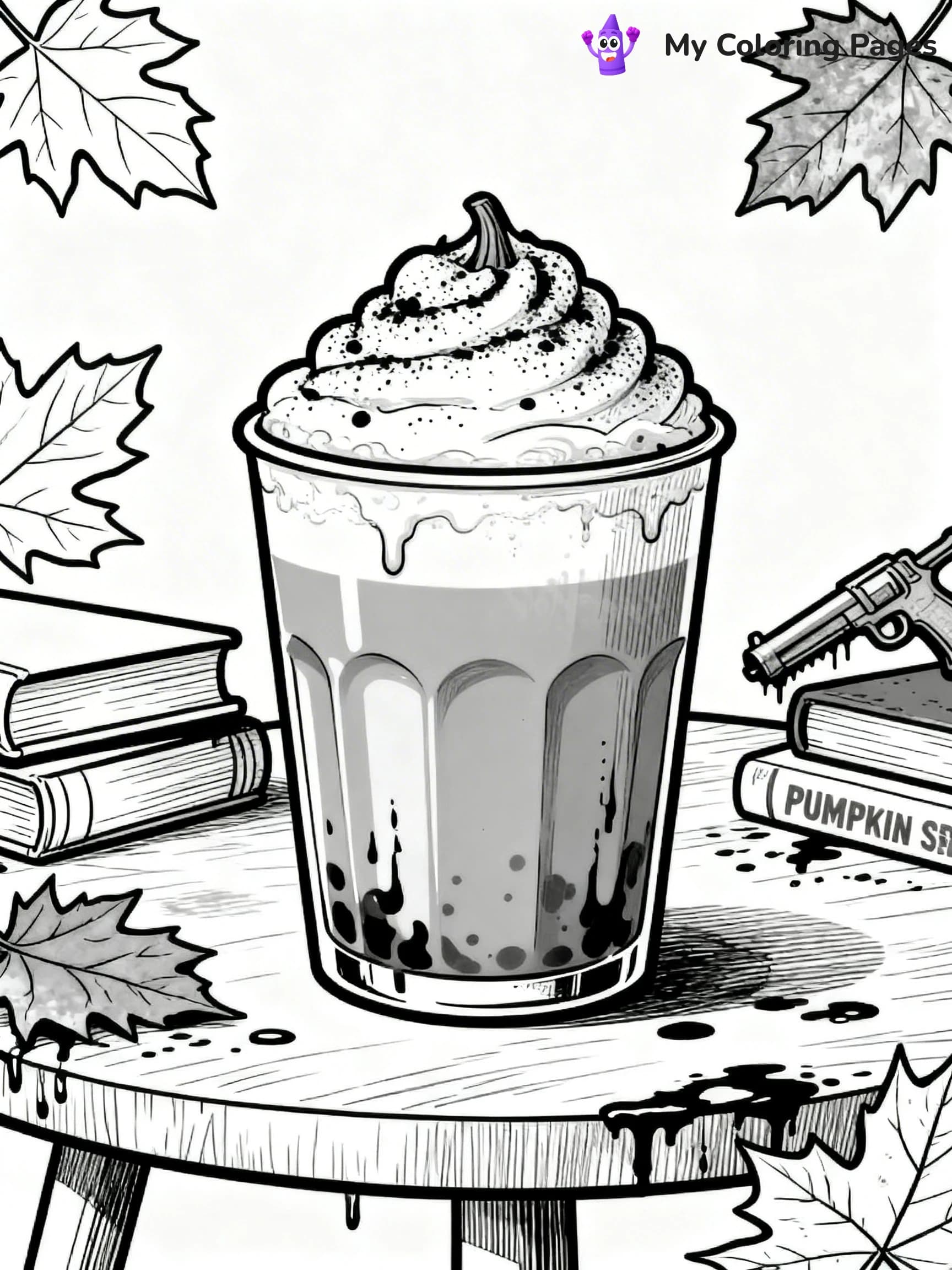 Autumn Coloring Pages - 18