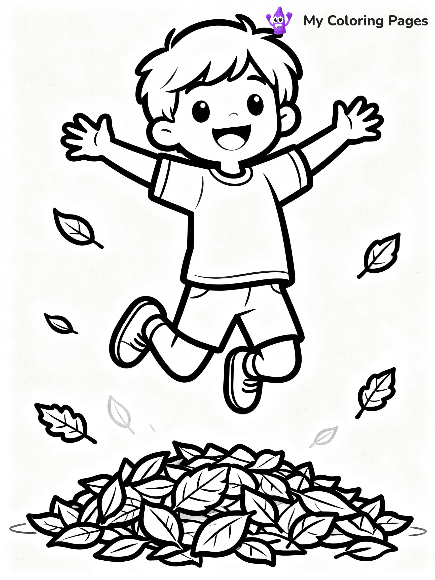 Autumn Coloring Pages - 17