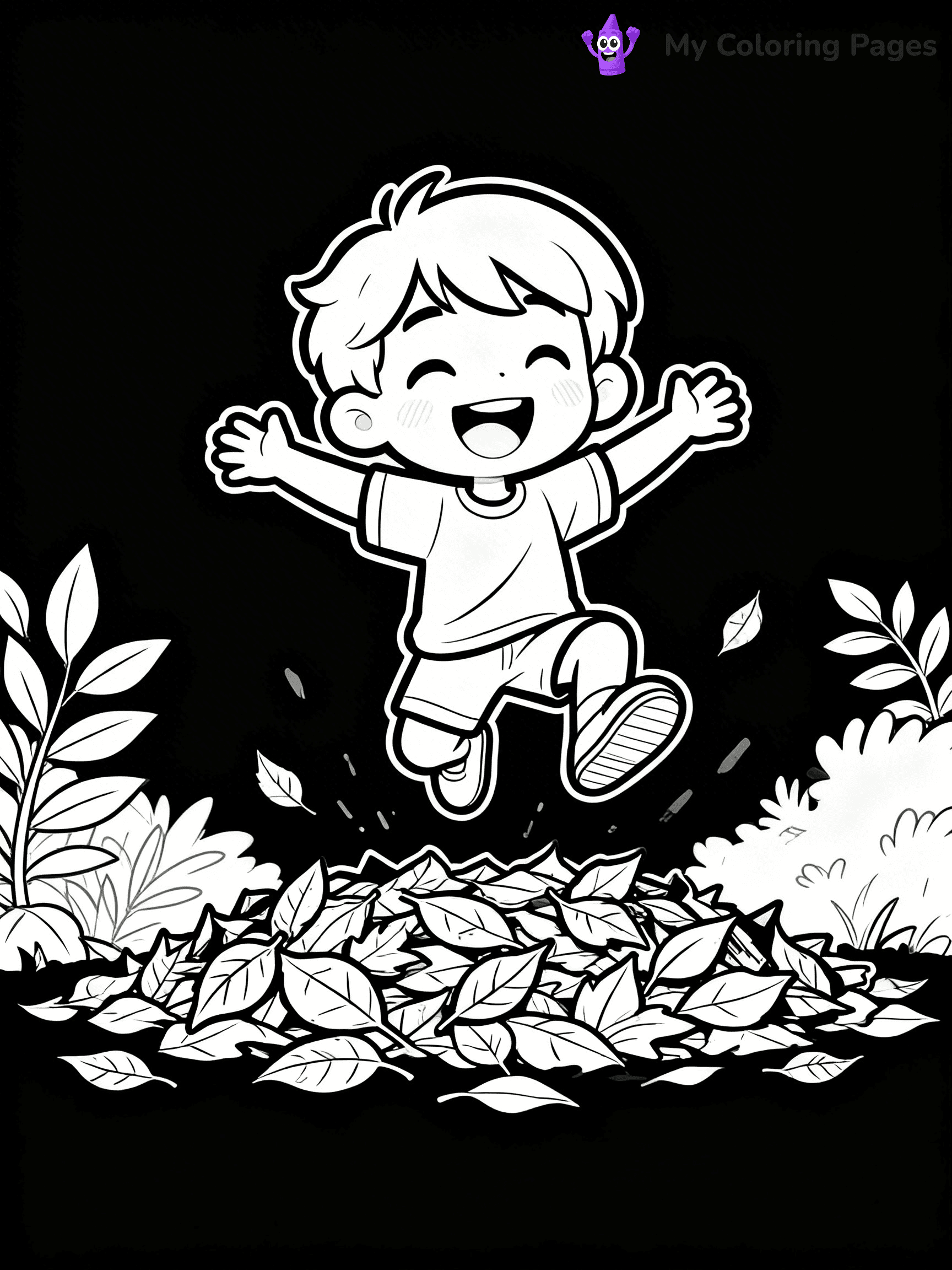 Autumn Coloring Pages - 14