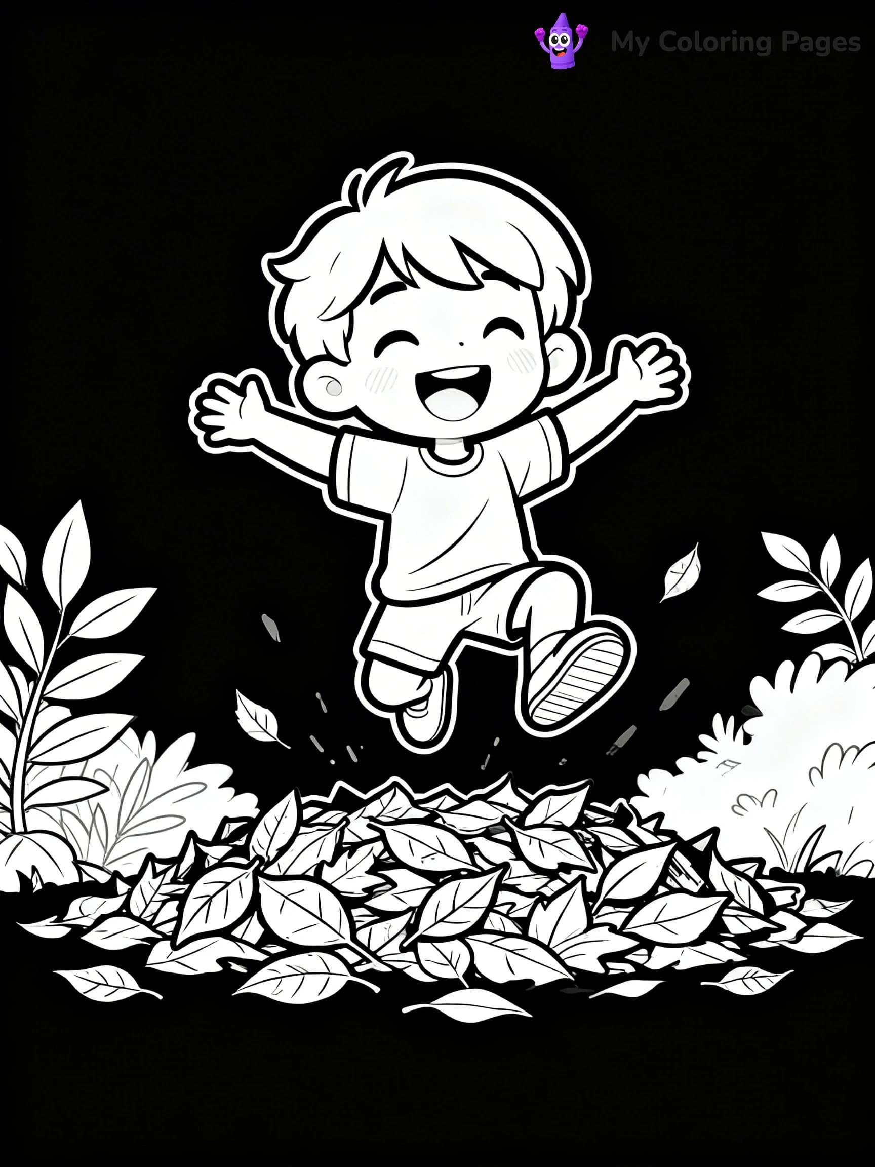 Autumn Coloring Pages - 14