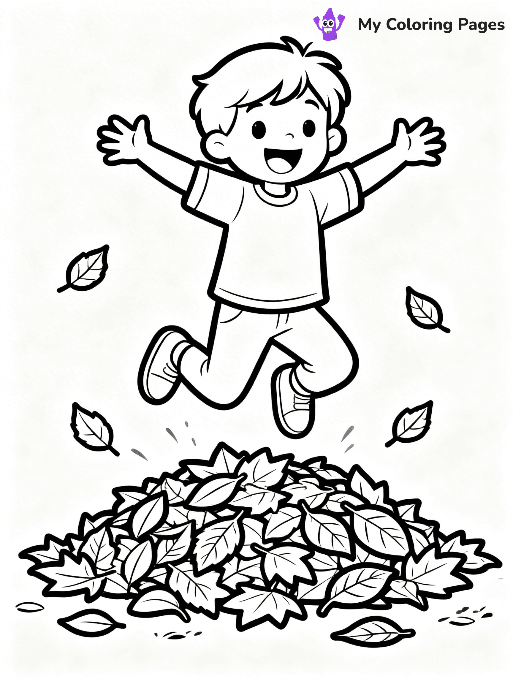 Autumn Coloring Pages - 13