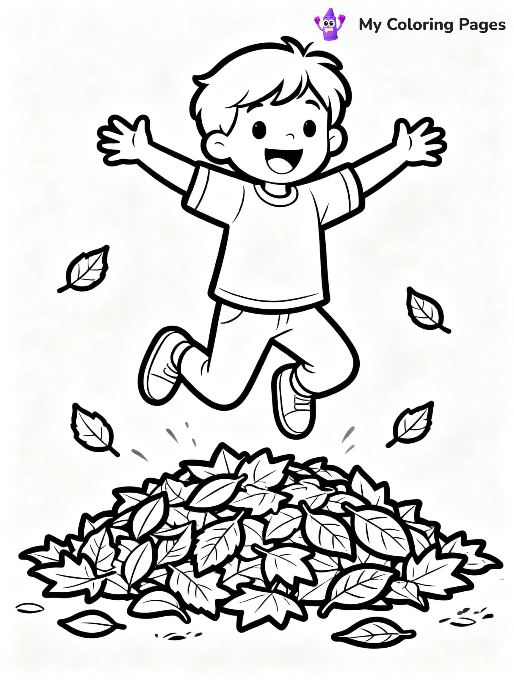Autumn Coloring Pages - 13