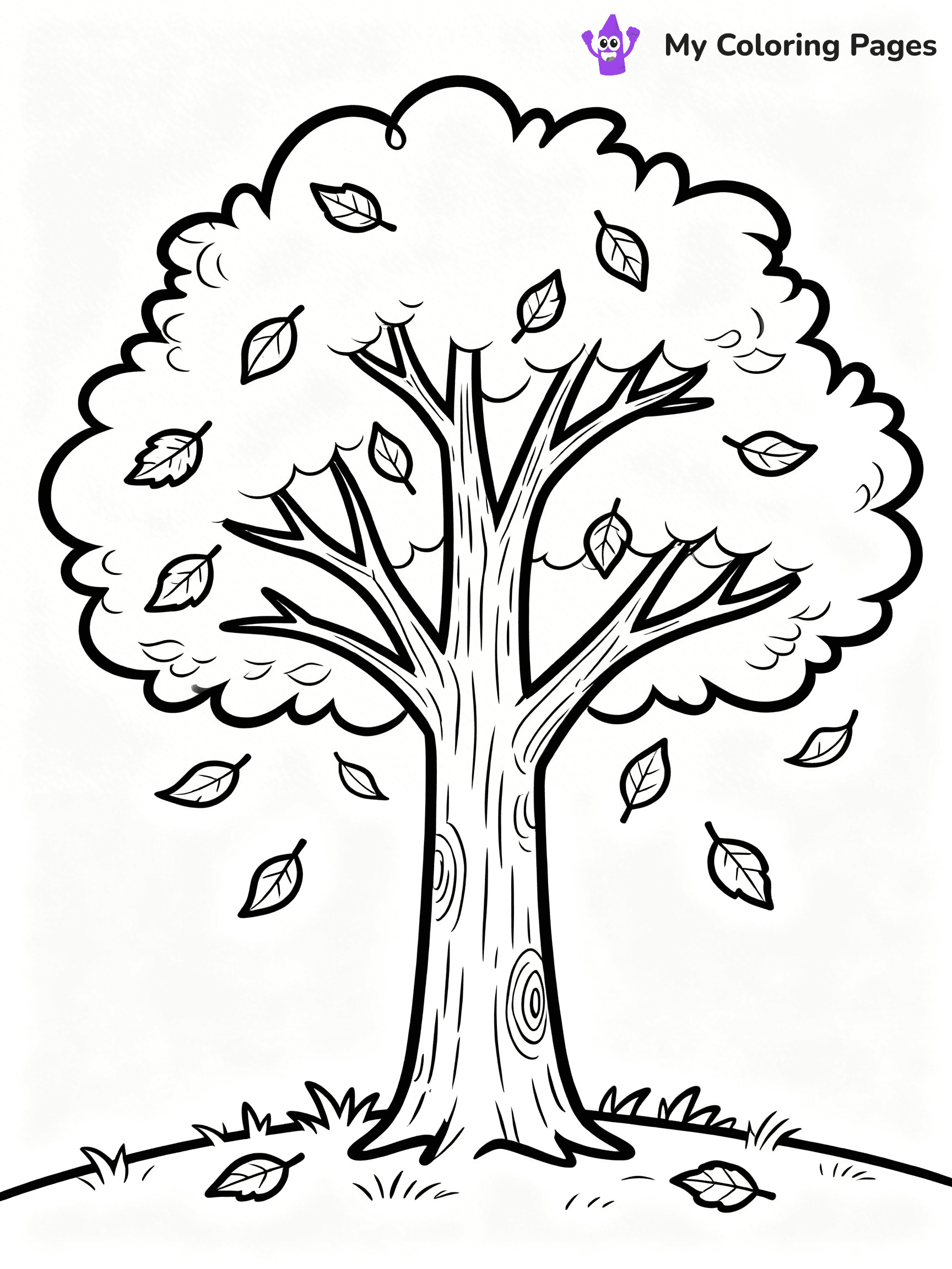 Autumn Coloring Pages - 11