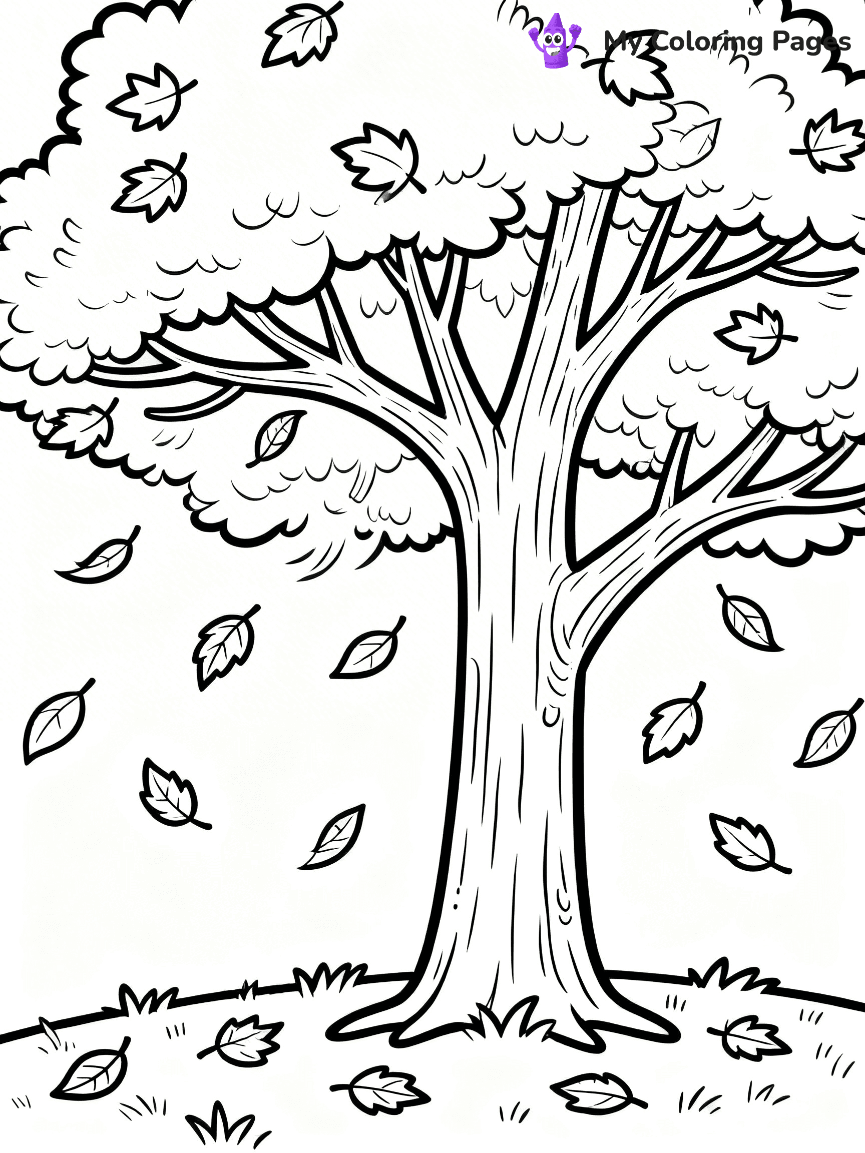 Autumn Coloring Pages - 10