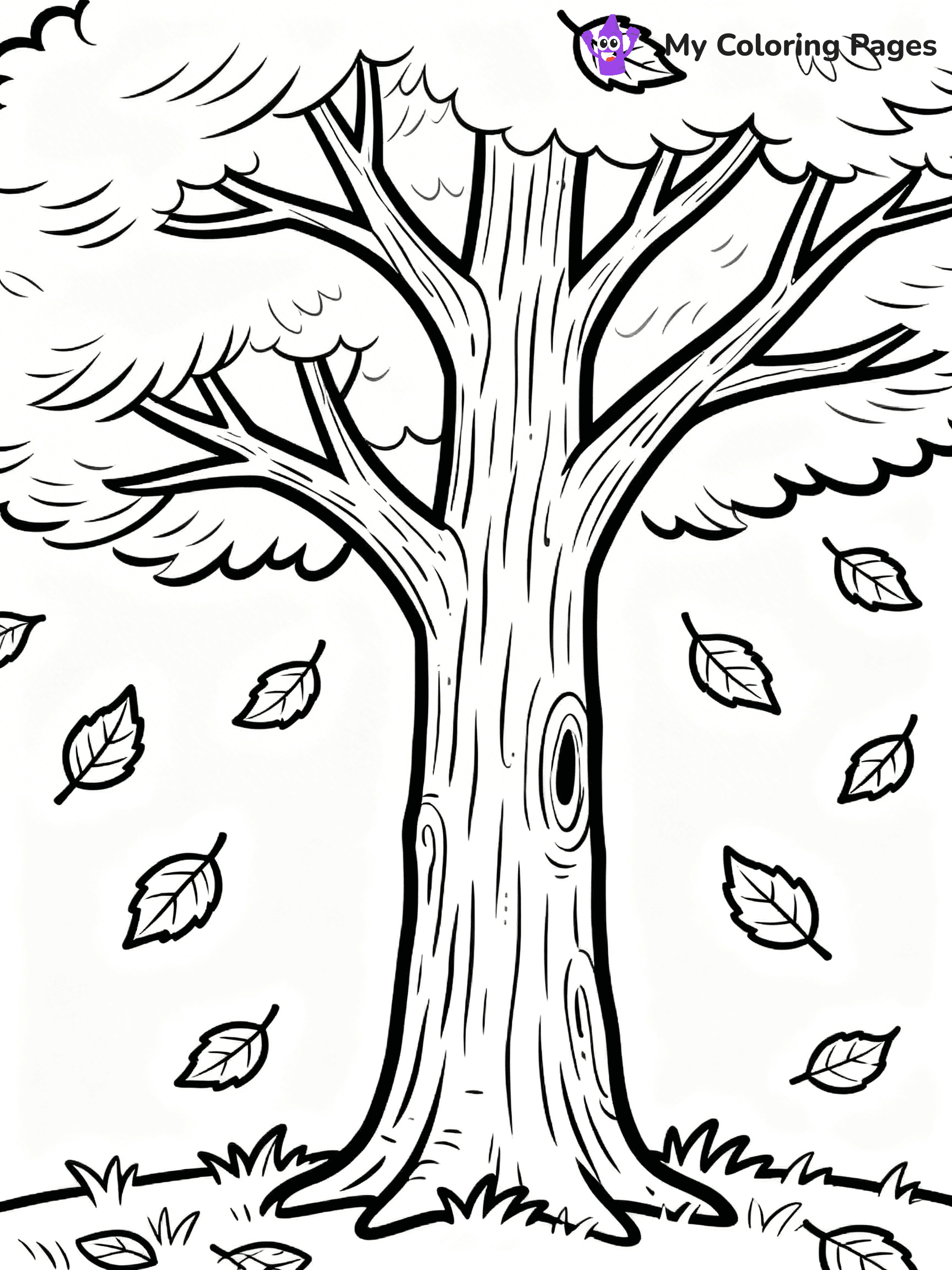 Autumn Coloring Pages - 9