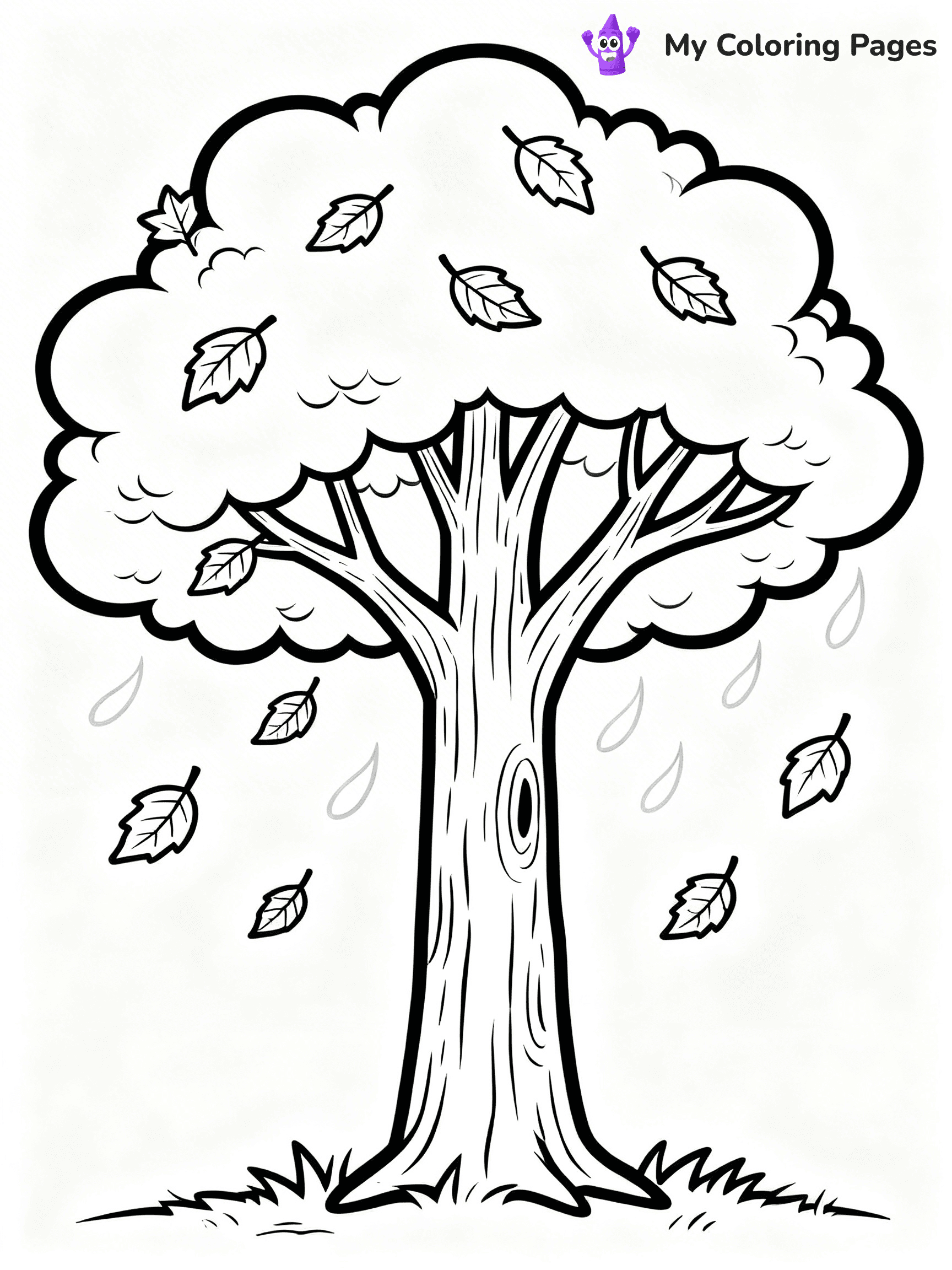 Autumn Coloring Pages - 7