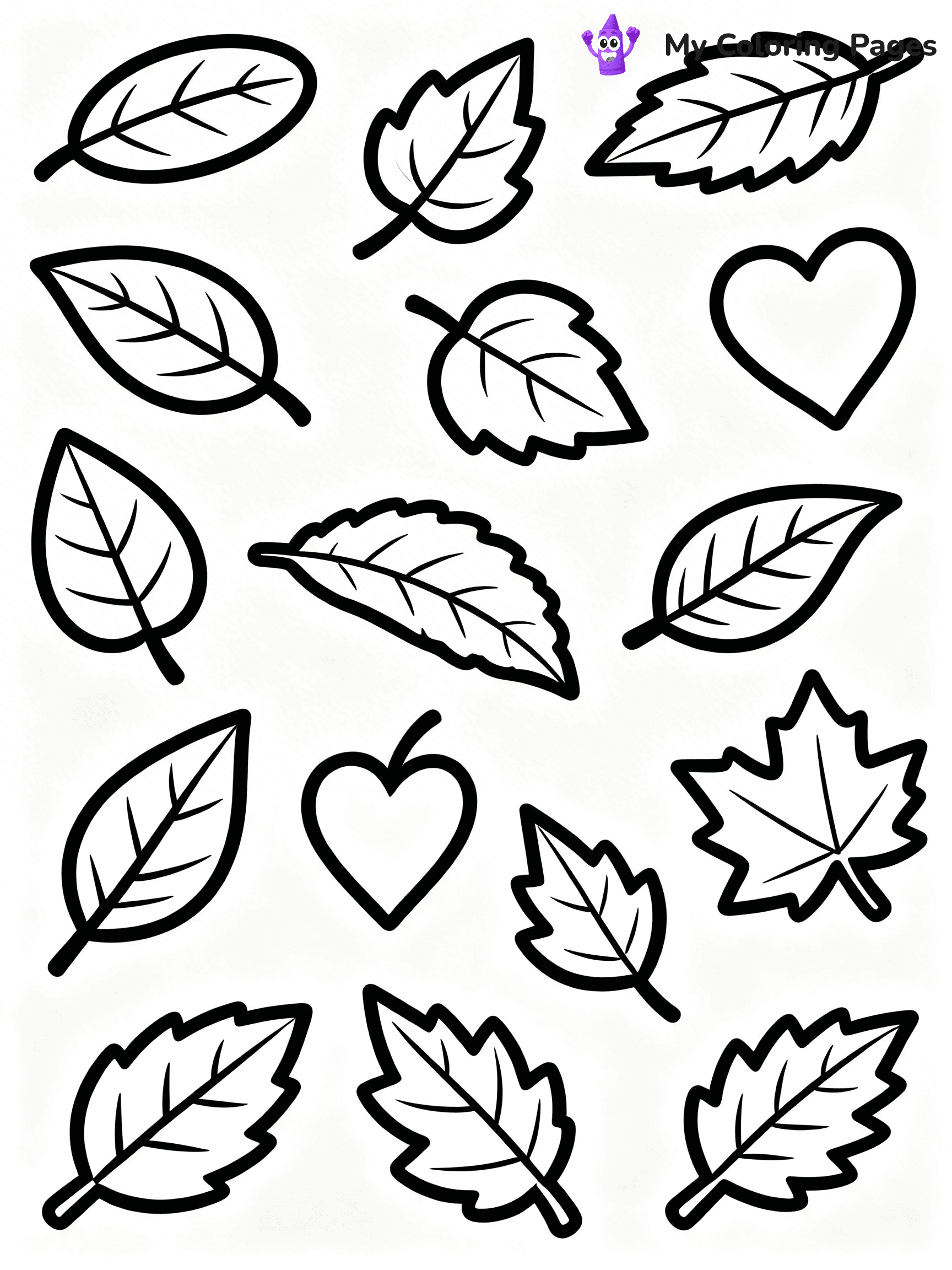 Autumn Coloring Pages - 4