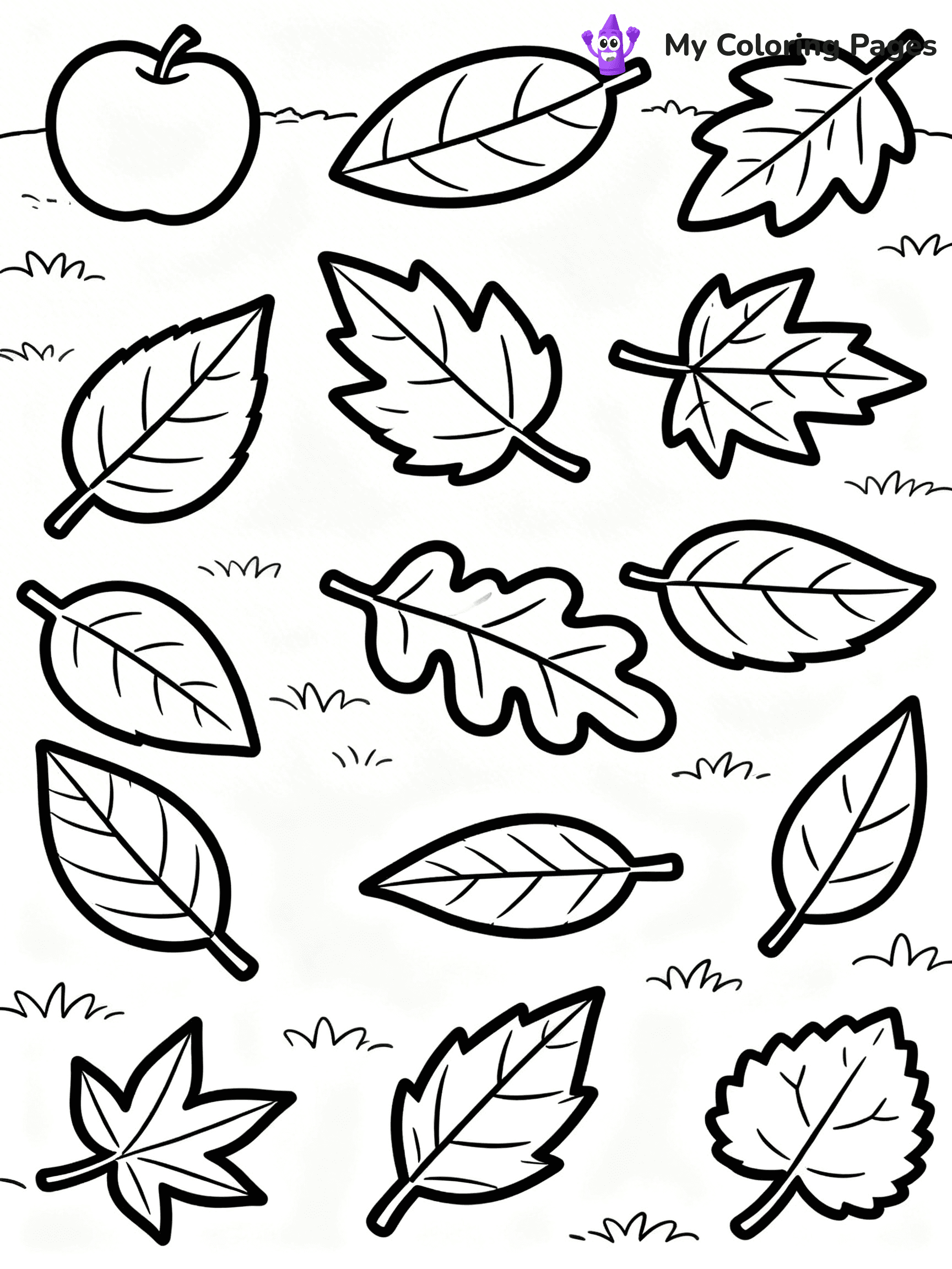 Autumn Coloring Pages - 2