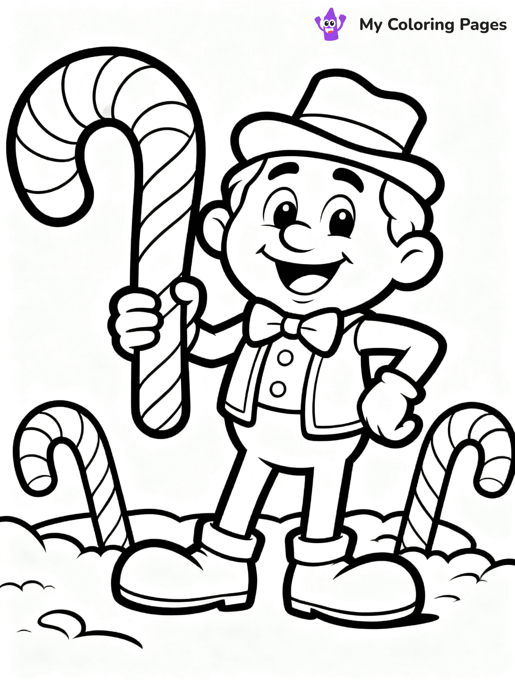 Candyland Coloring Pages - 29