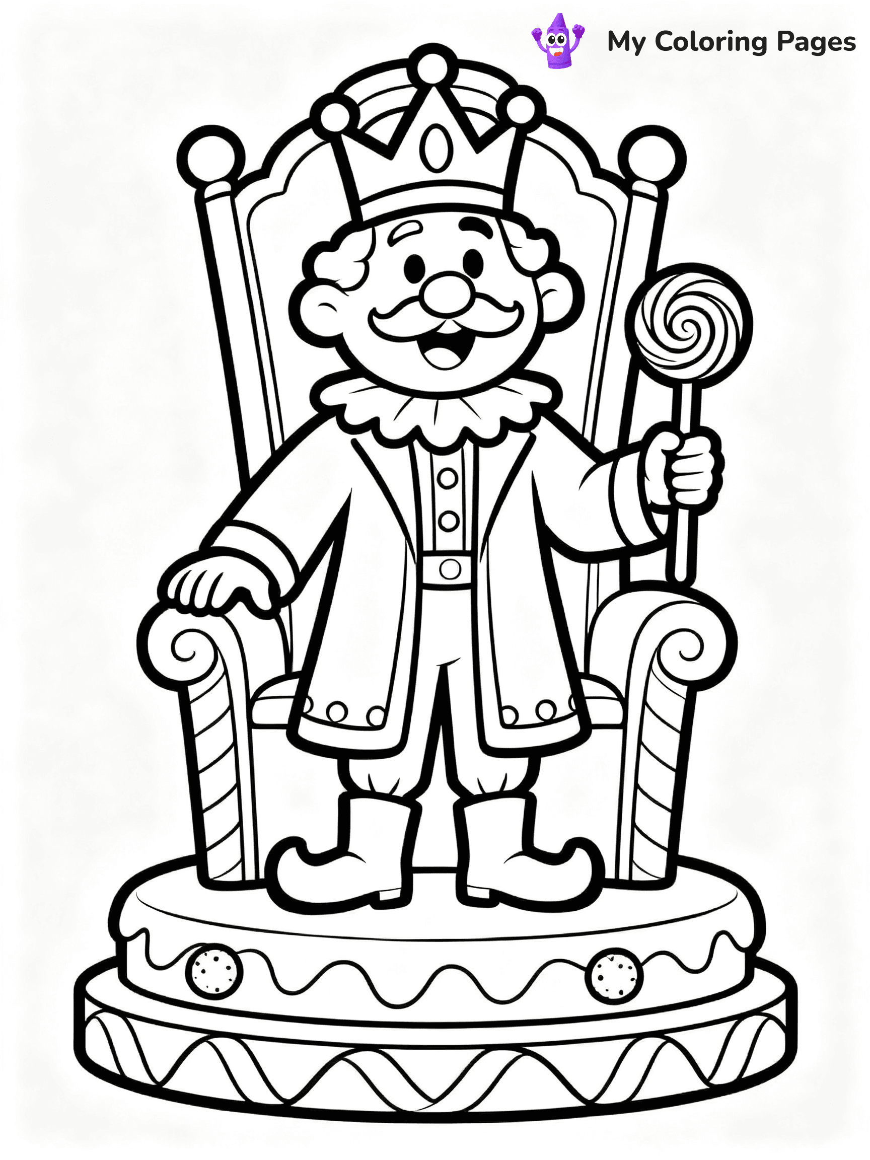 Candyland Coloring Pages - 20