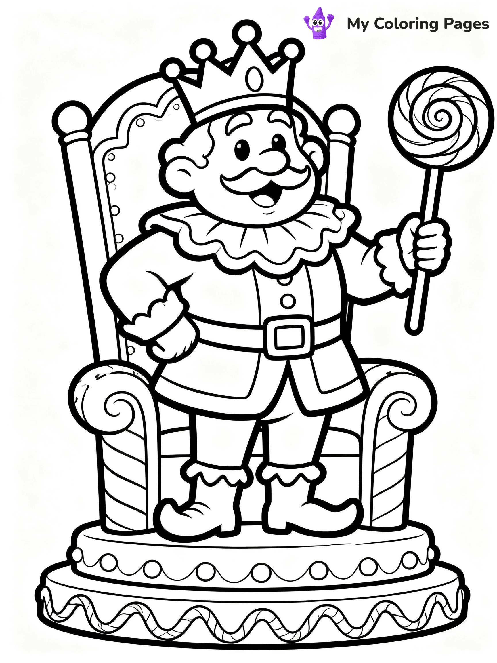 Candyland Coloring Pages - 18