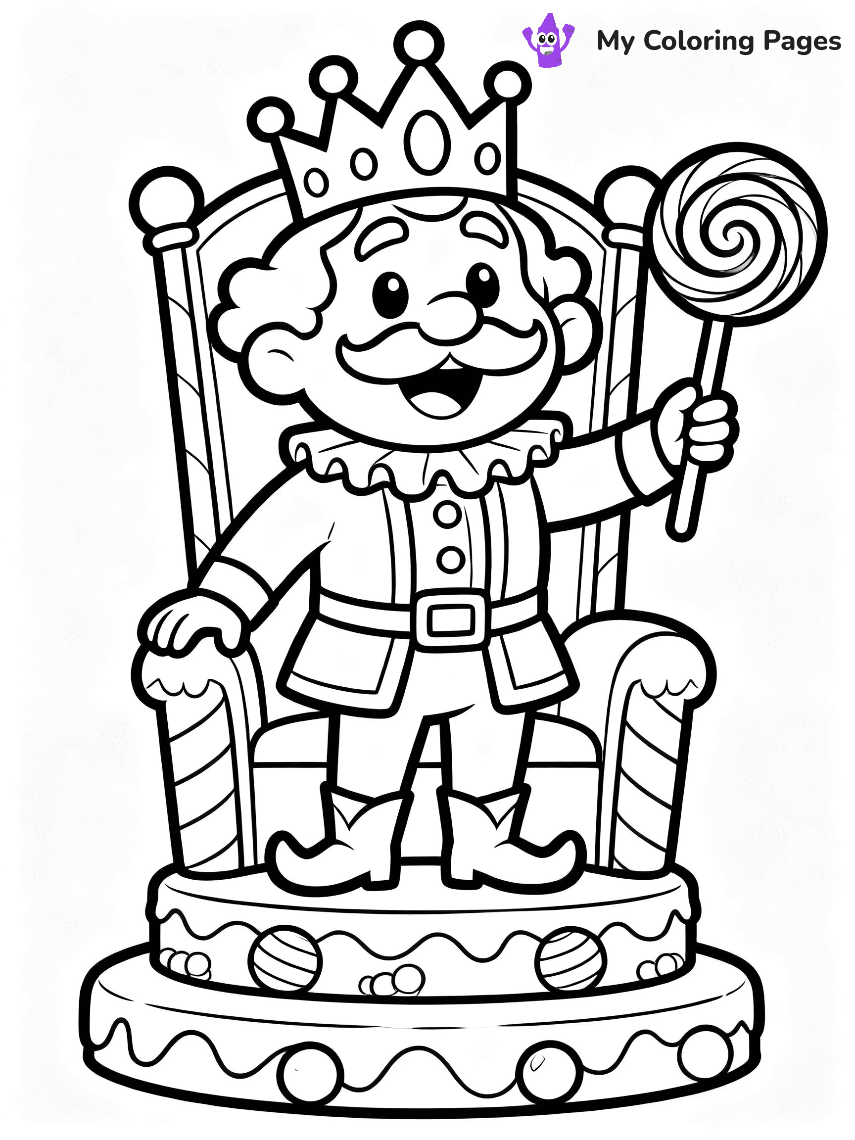 Candyland Coloring Pages - 17