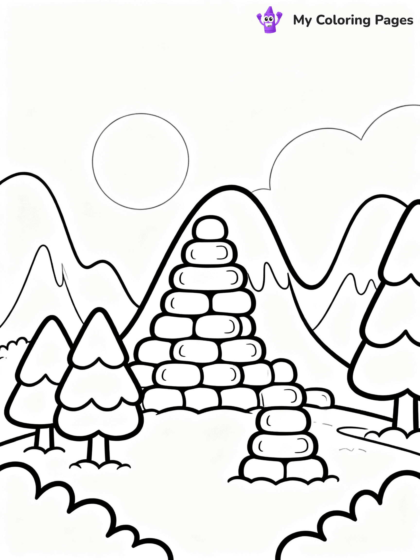 Candyland Coloring Pages - 12