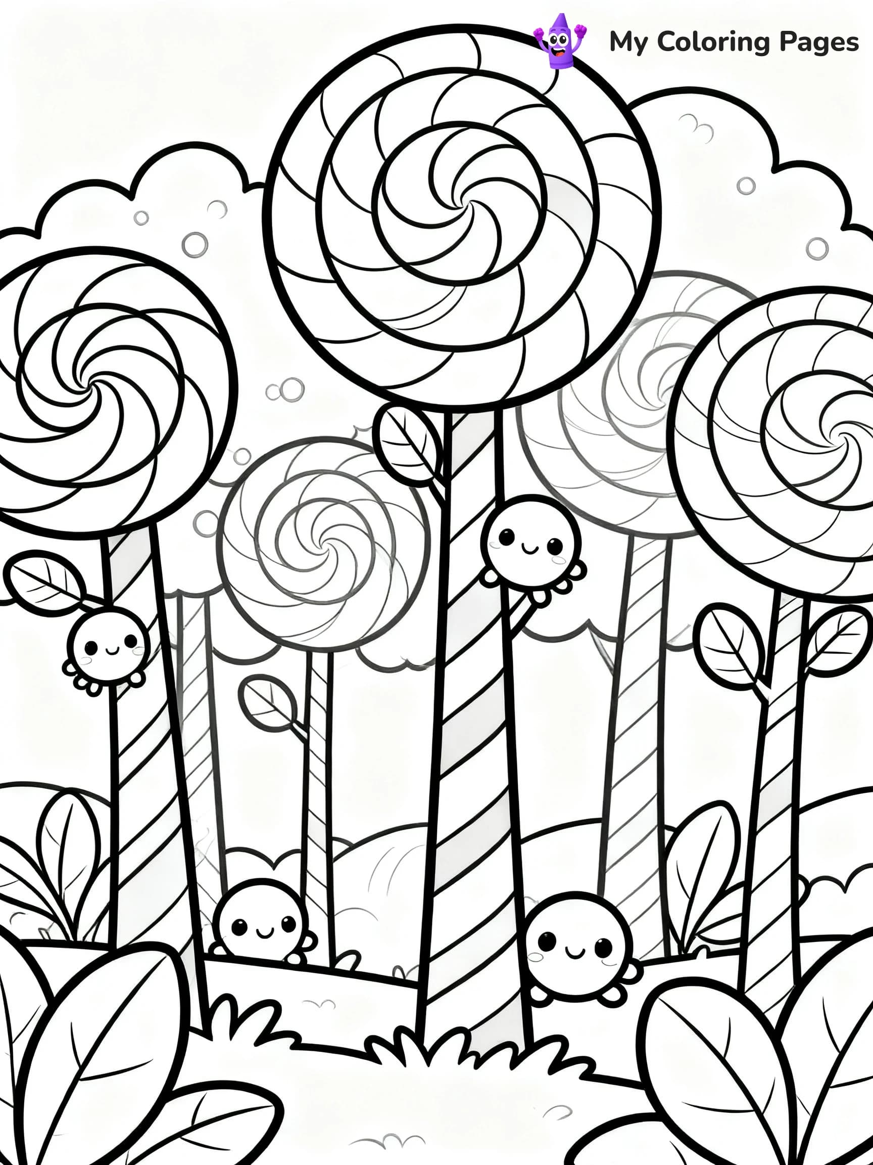 Candyland Coloring Pages - 5
