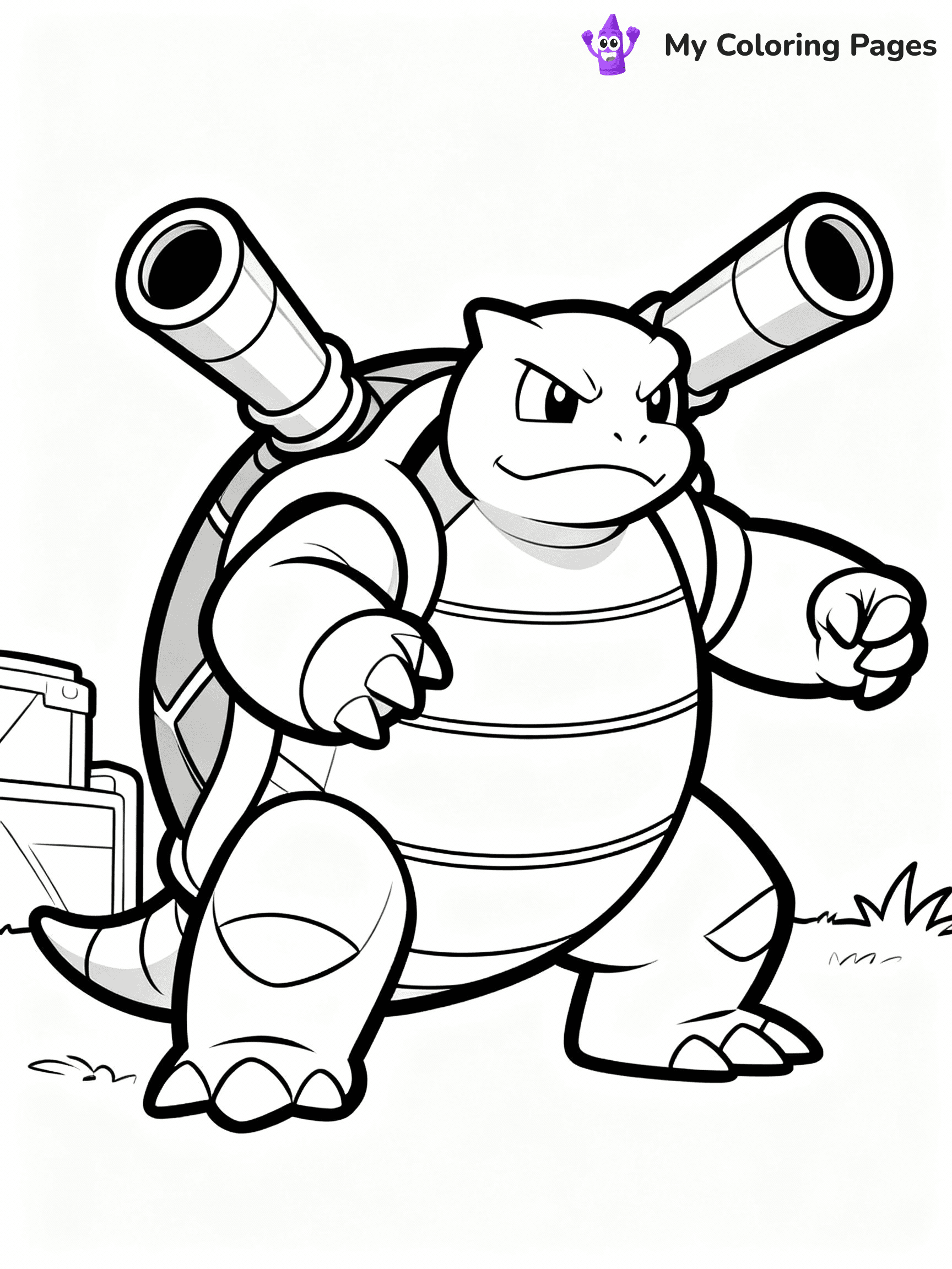 Squirtle Coloring Pages - 17