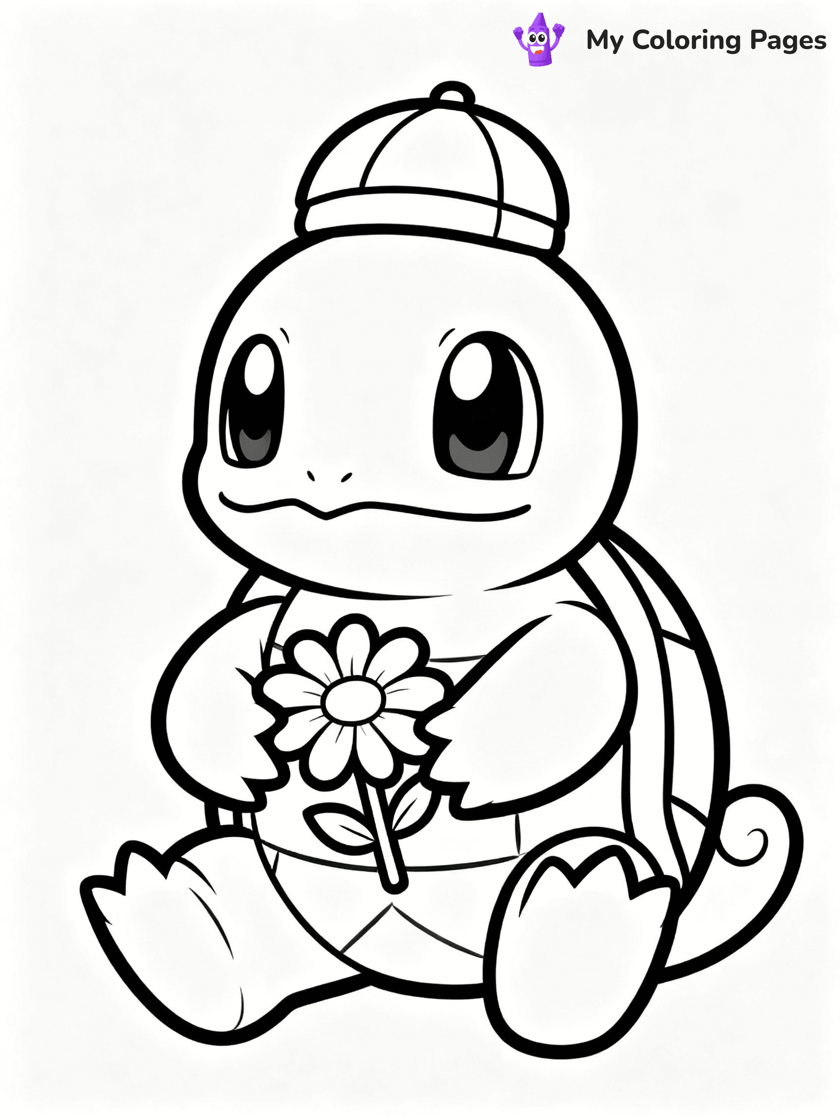 Squirtle Coloring Pages - 11