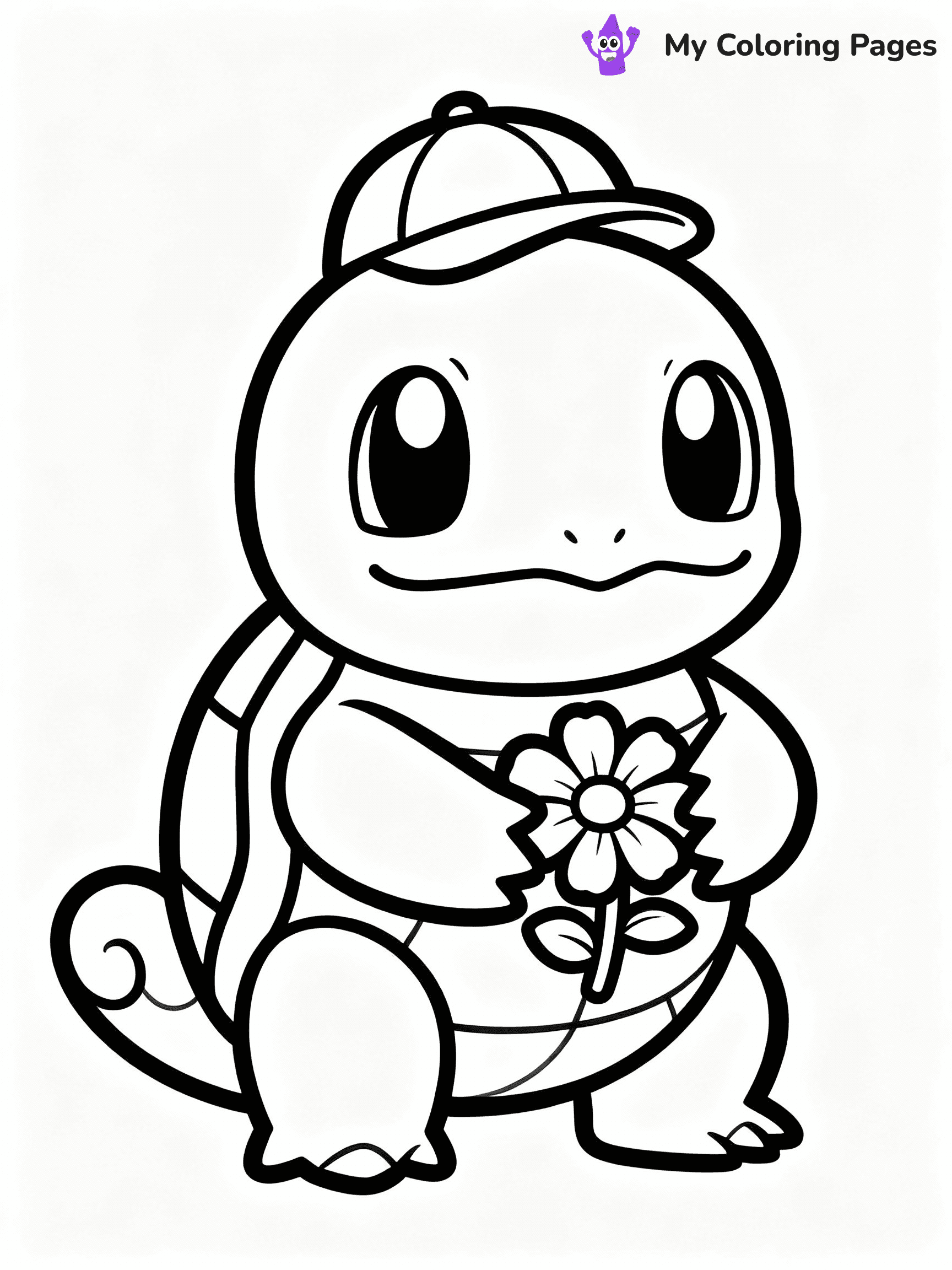 Squirtle Coloring Pages - 10