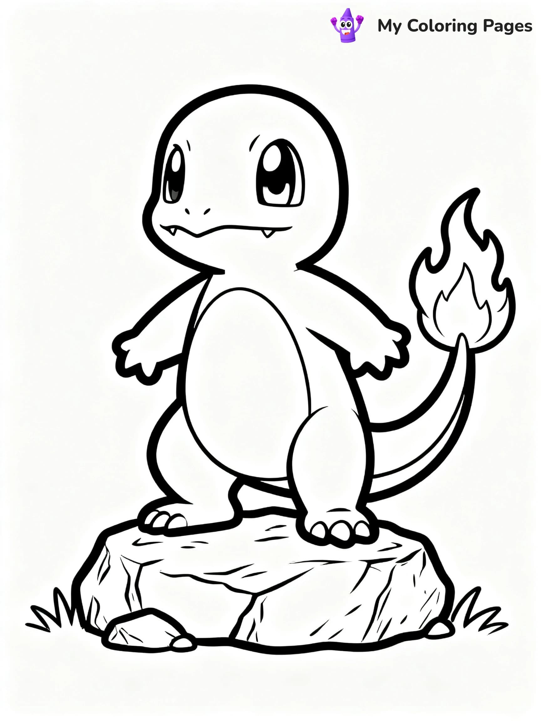 Rainbow Charizard Coloring Pages - 12