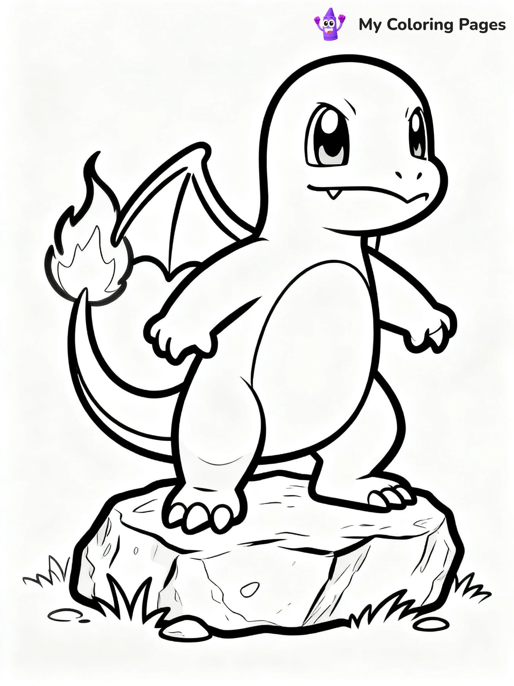 Rainbow Charizard Coloring Pages - 9