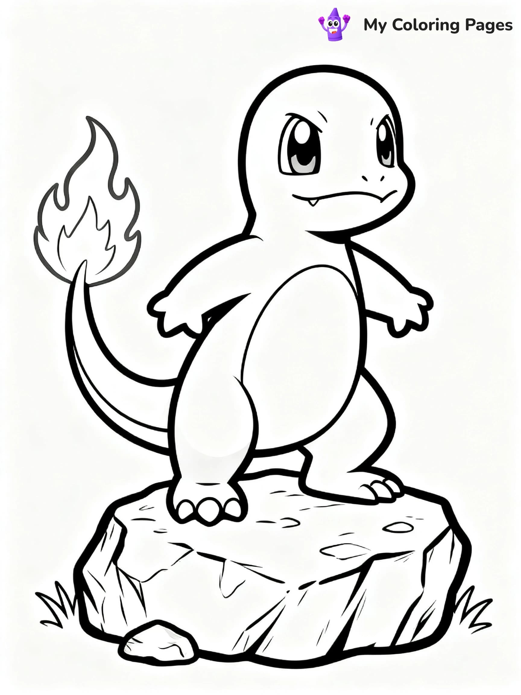 Rainbow Charizard Coloring Pages - 8