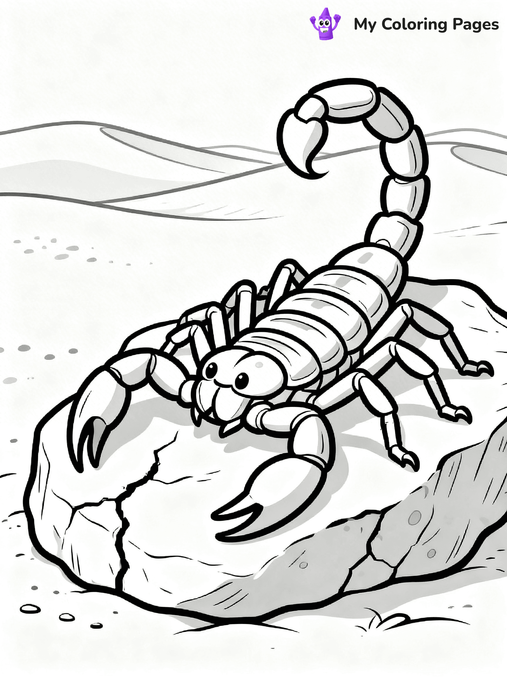 Scorpion Coloring Pages - 46