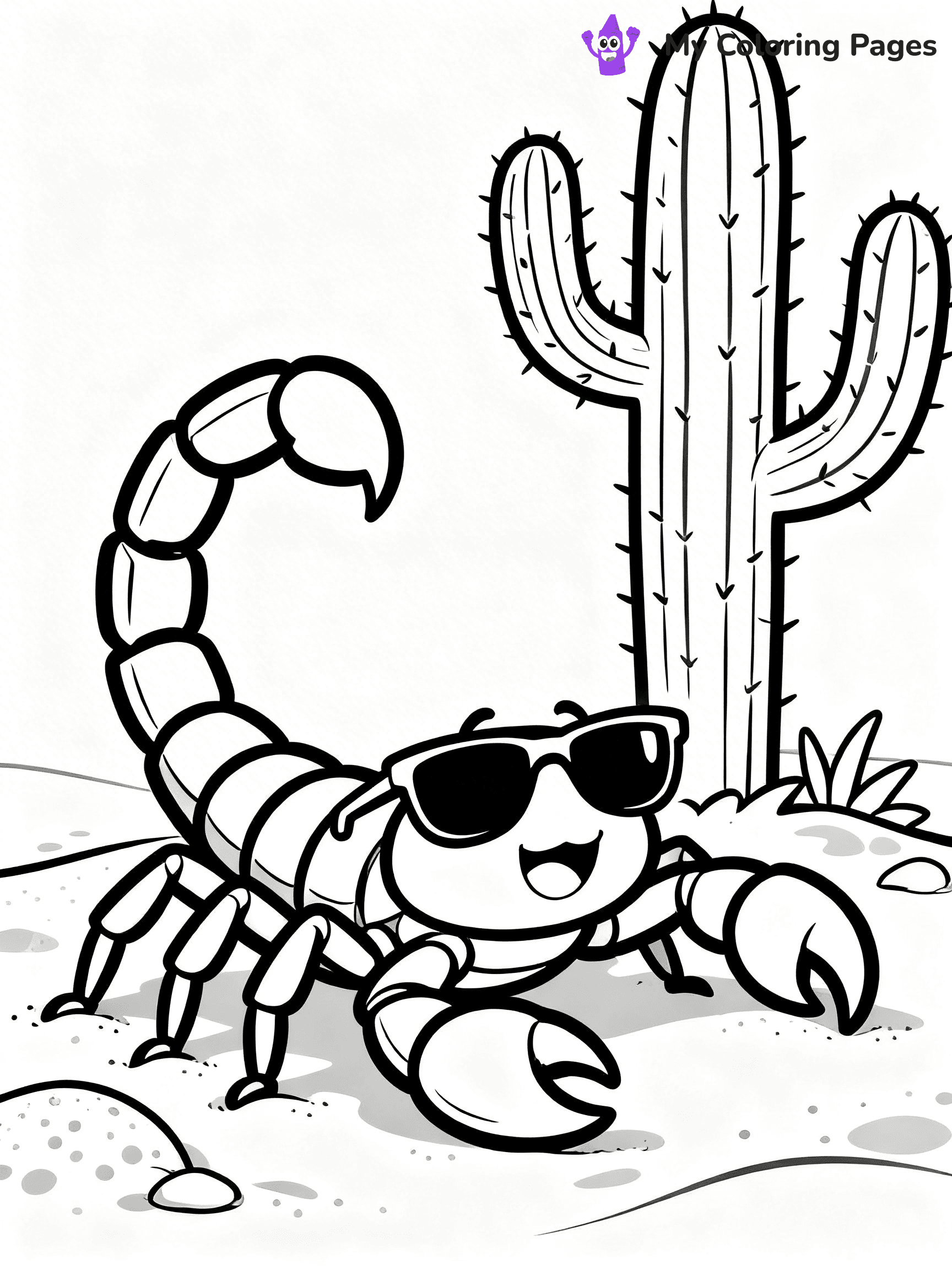 Scorpion Coloring Pages - 41