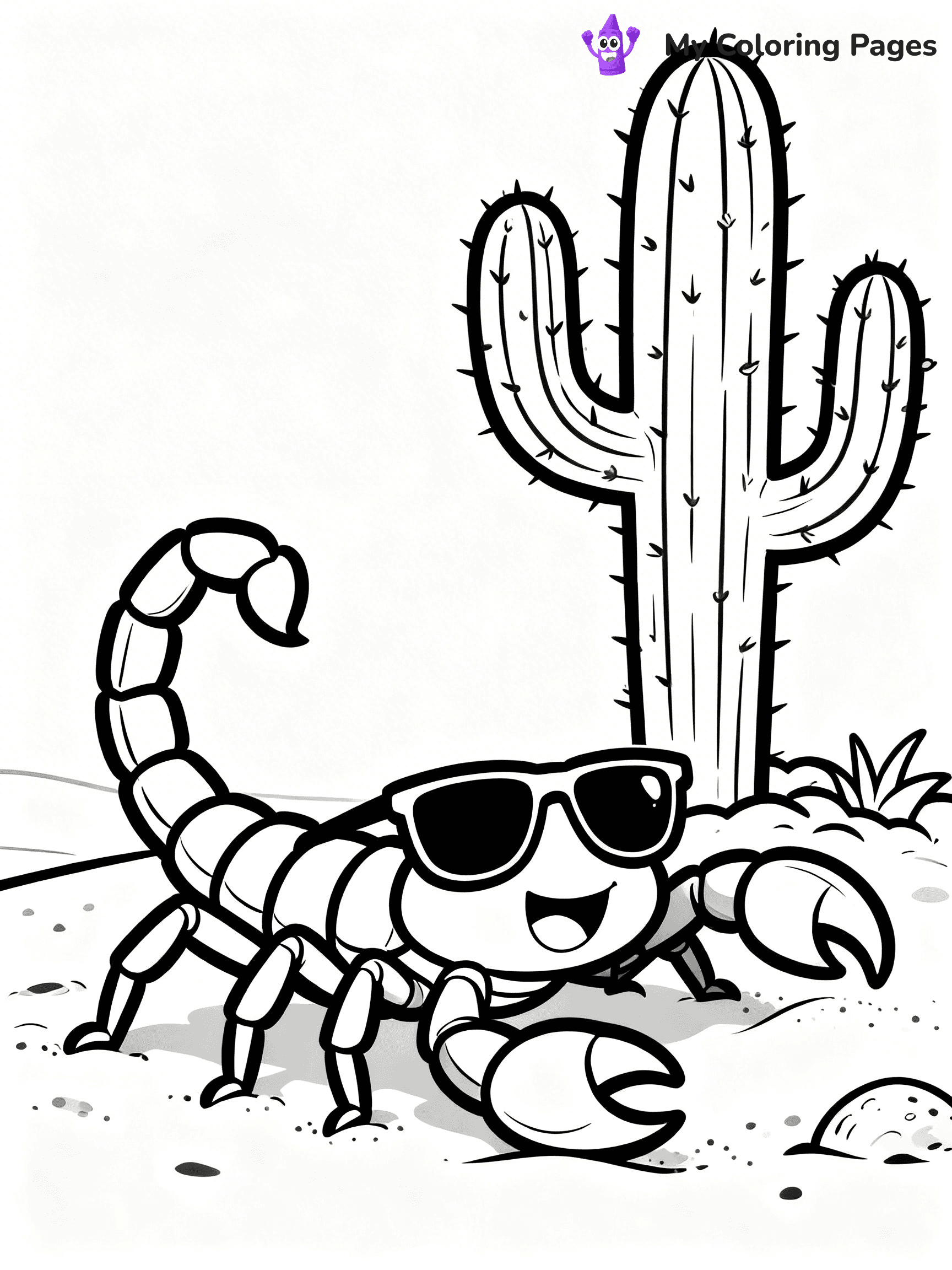 Scorpion Coloring Pages - 40