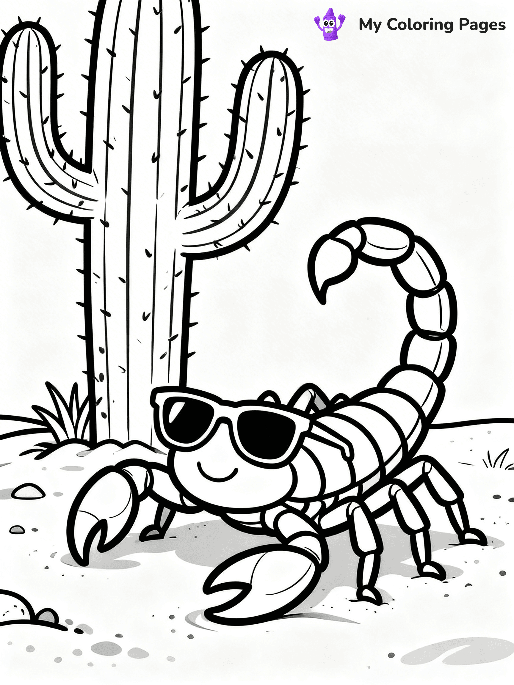 Scorpion Coloring Pages - 39