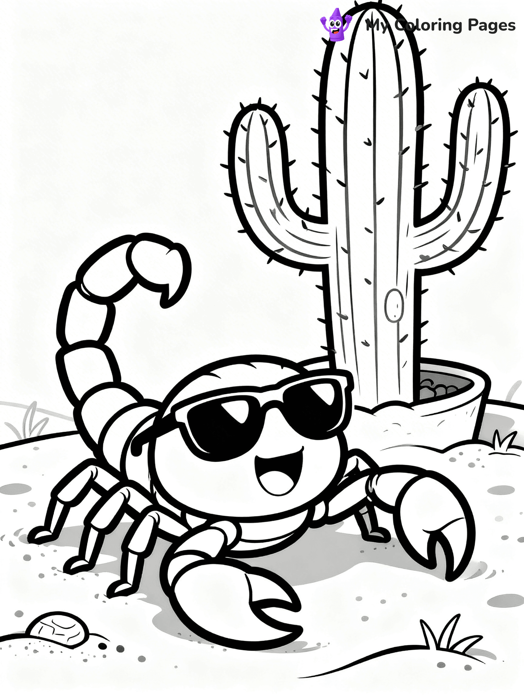 Scorpion Coloring Pages - 38