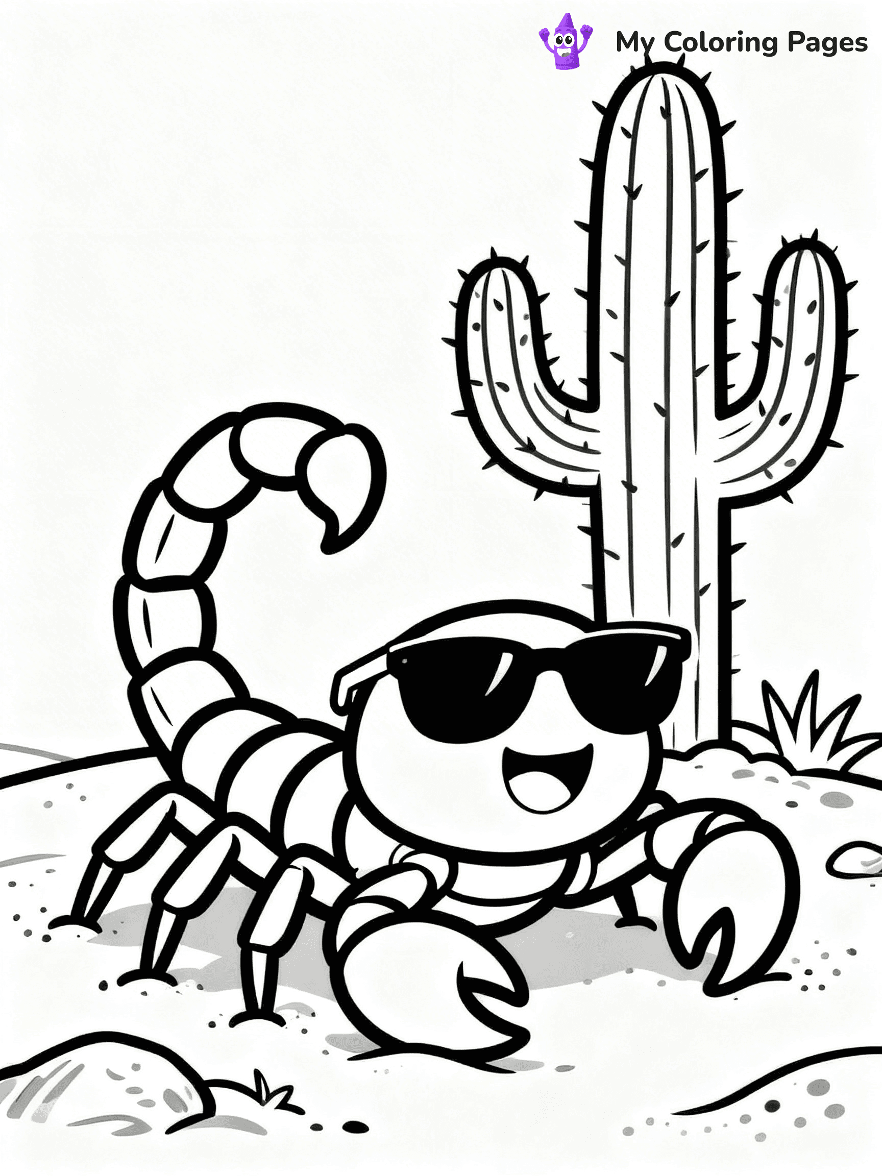Scorpion Coloring Pages - 37