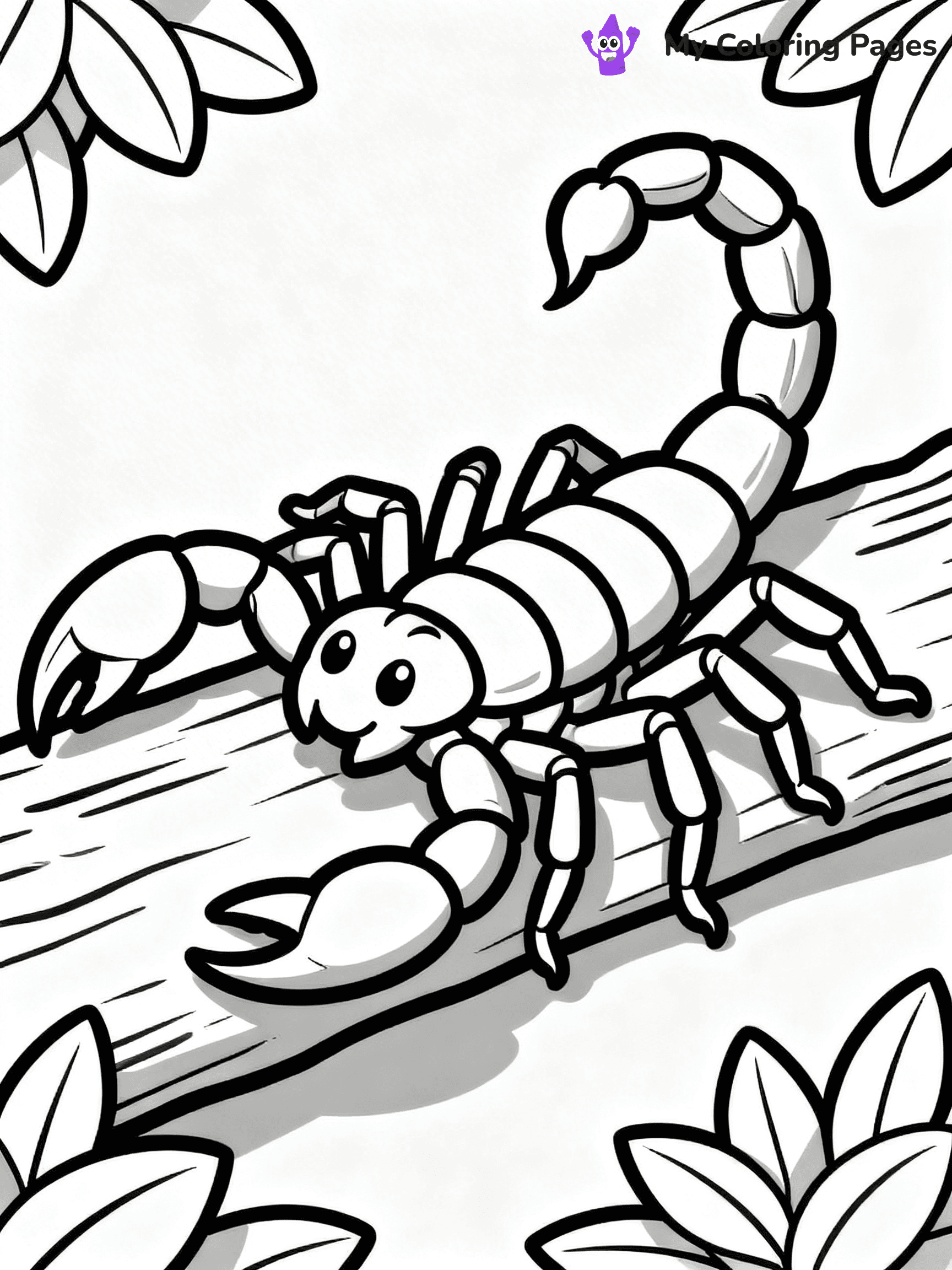 Scorpion Coloring Pages - 32
