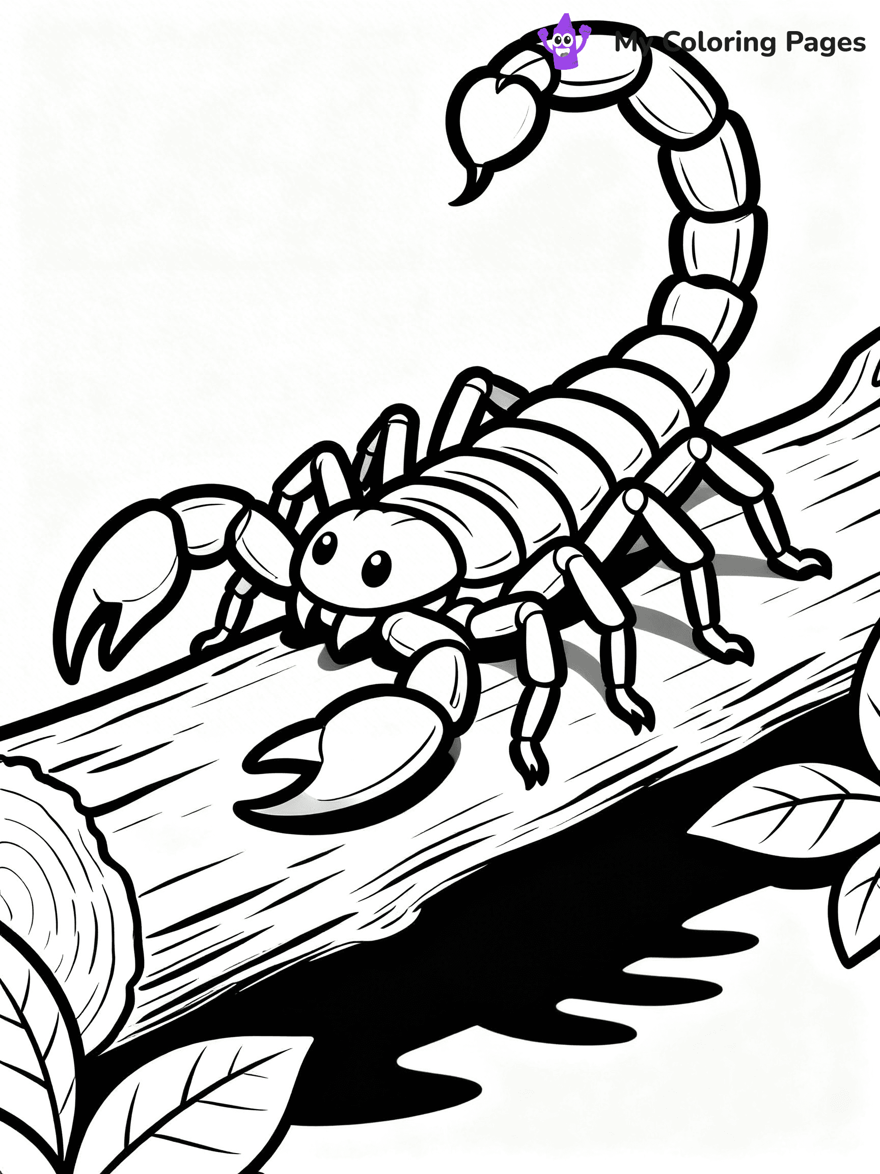 Scorpion Coloring Pages - 31