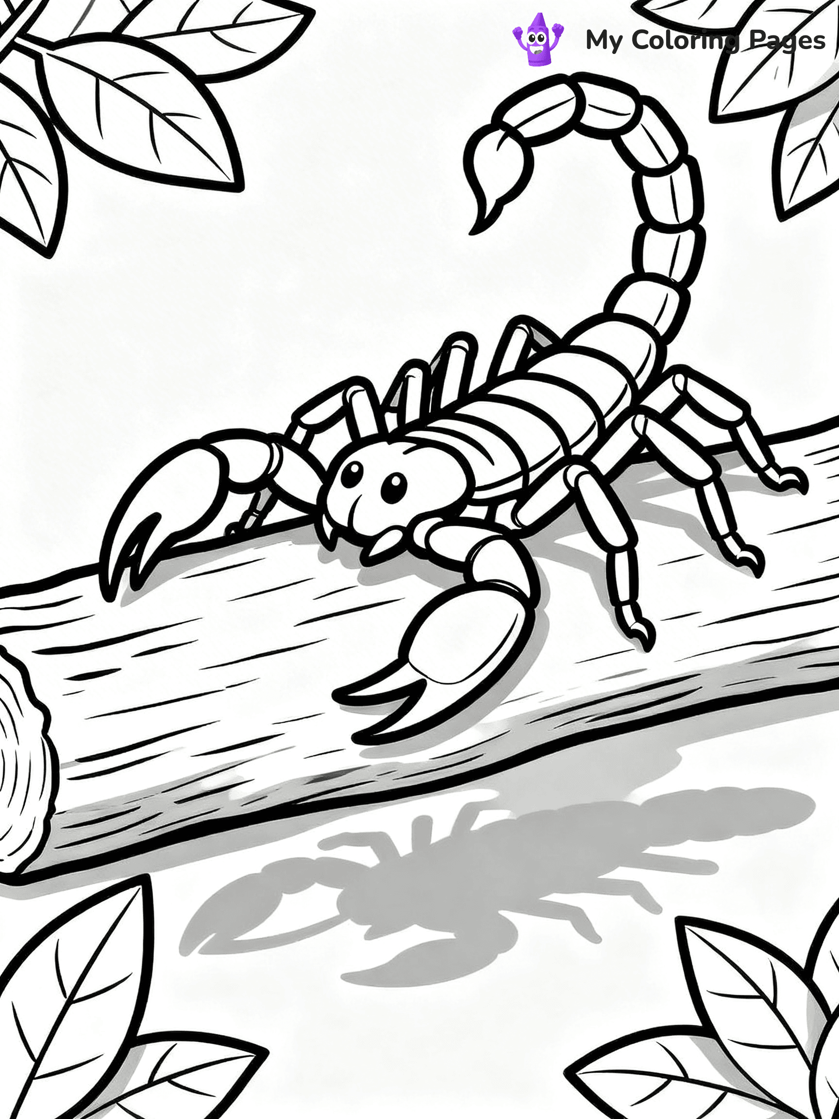 Scorpion Coloring Pages - 30