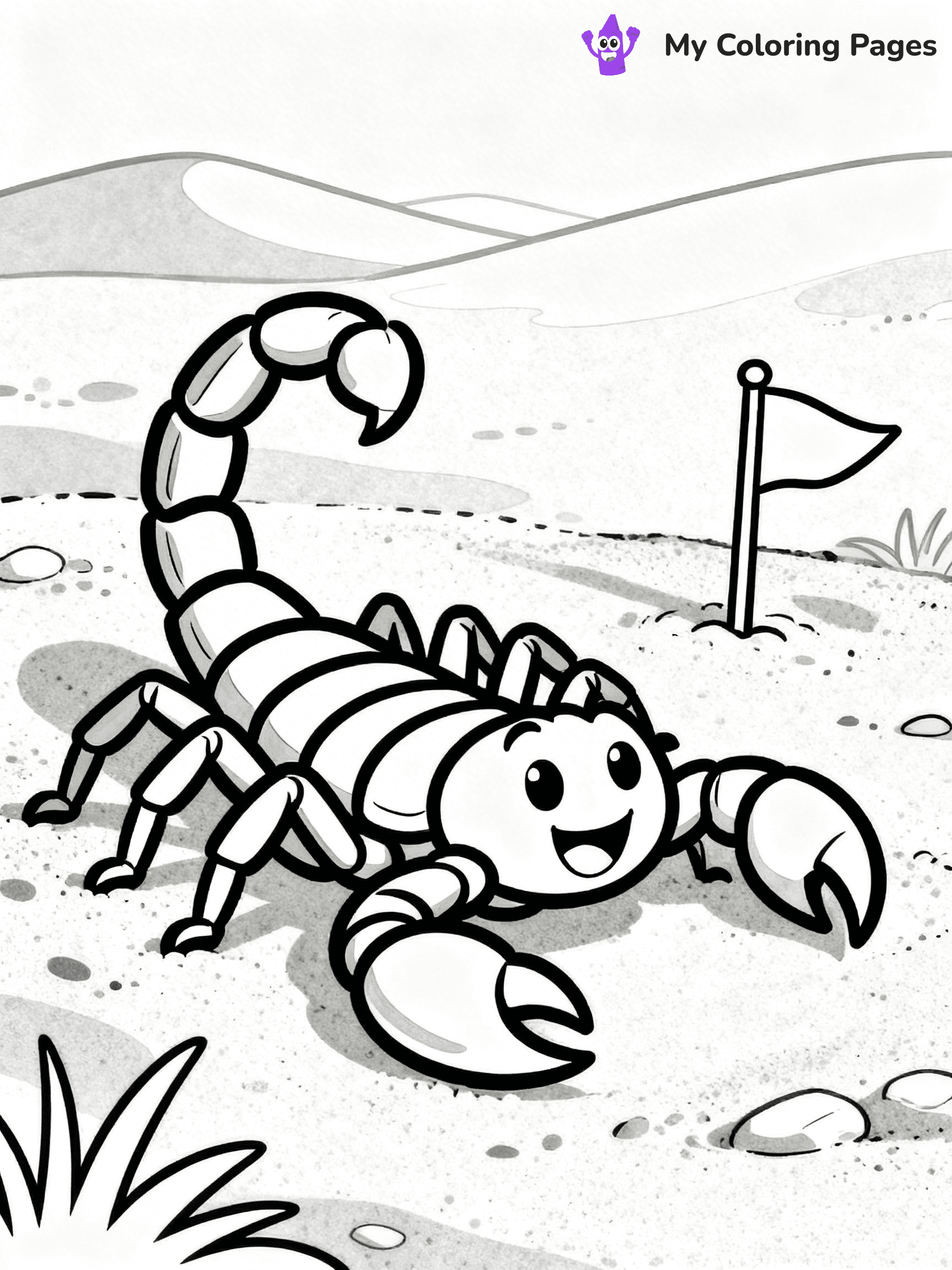 Scorpion Coloring Pages - 29