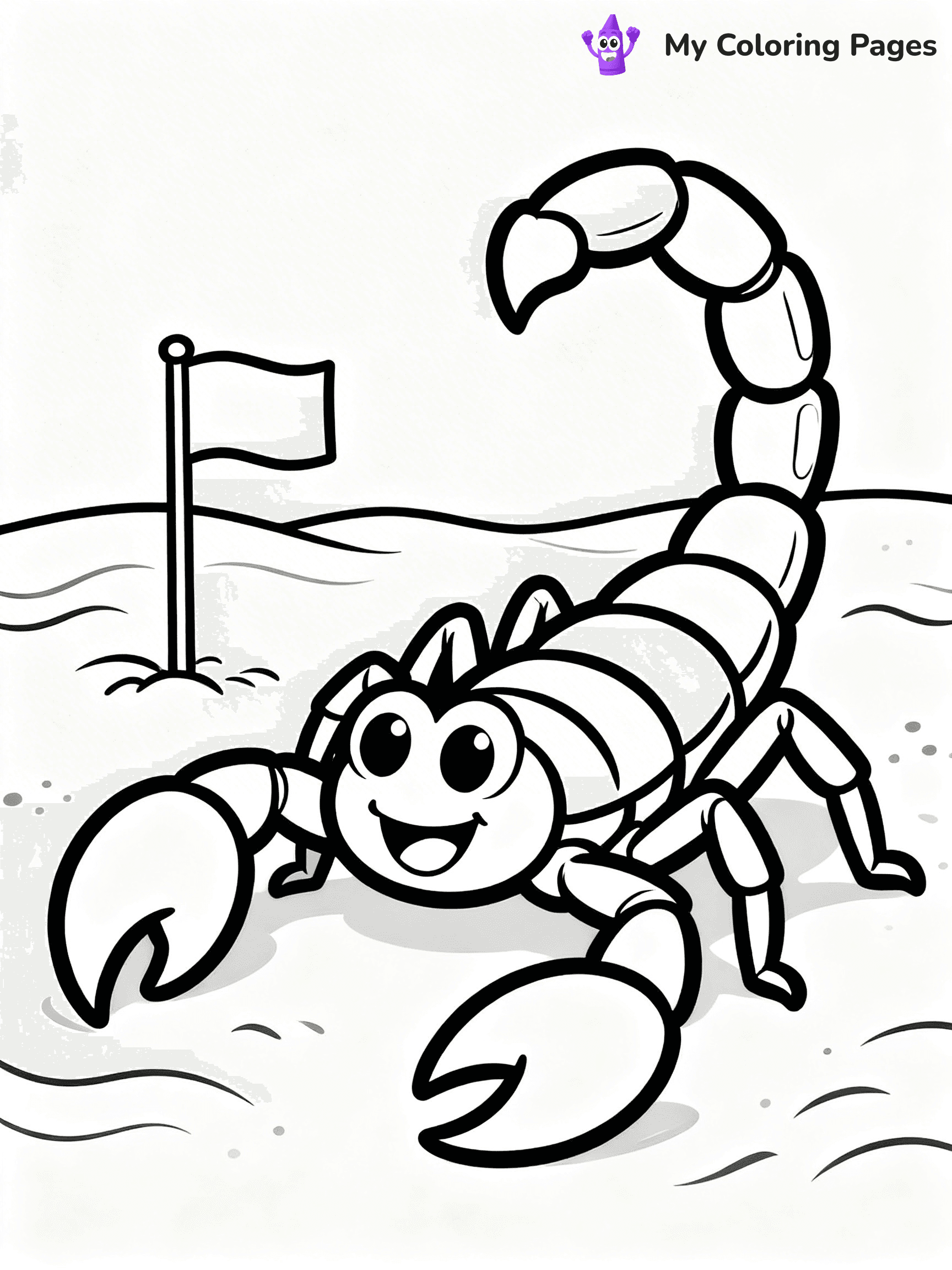 Scorpion Coloring Pages - 28