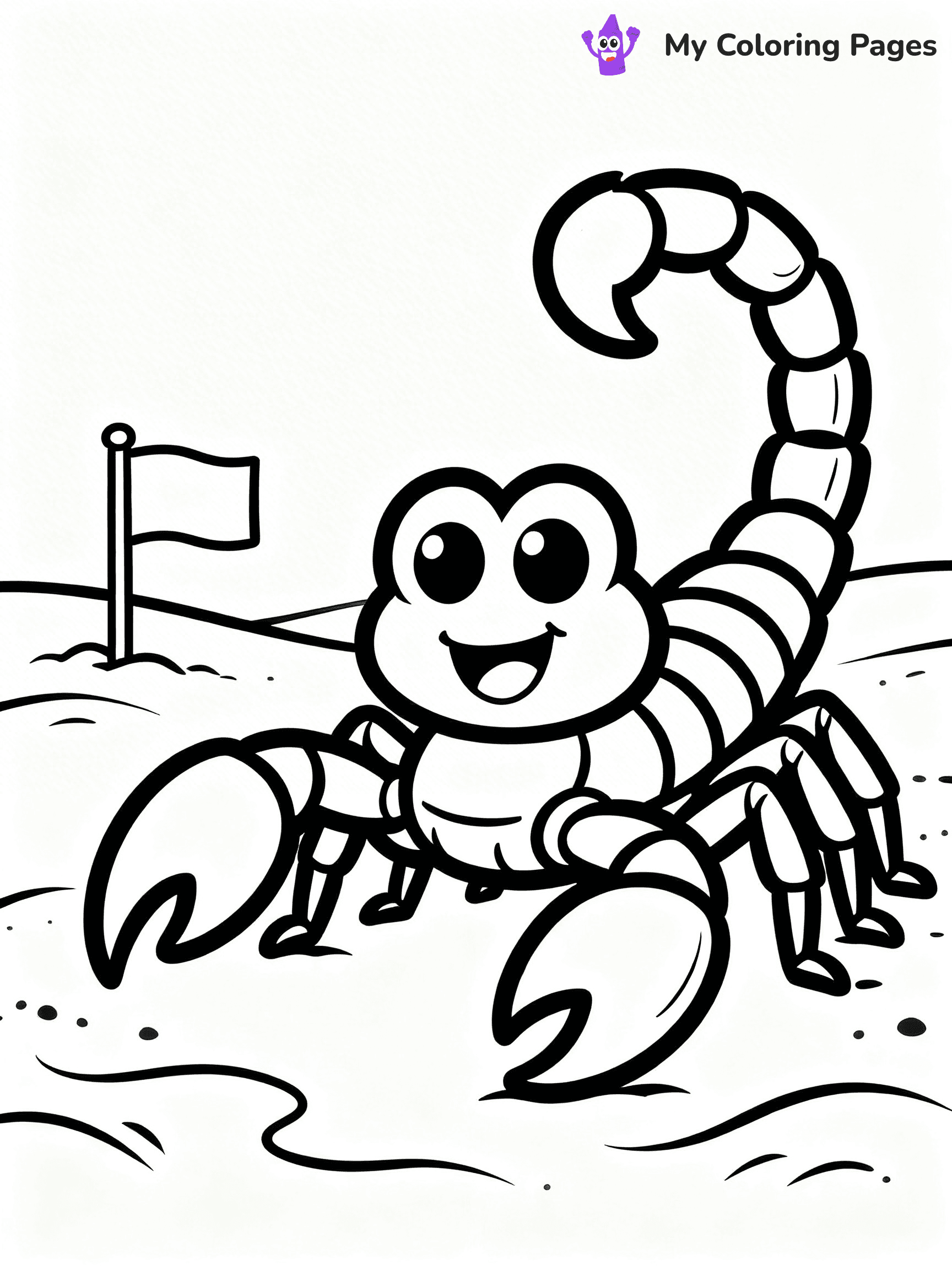 Scorpion Coloring Pages - 27