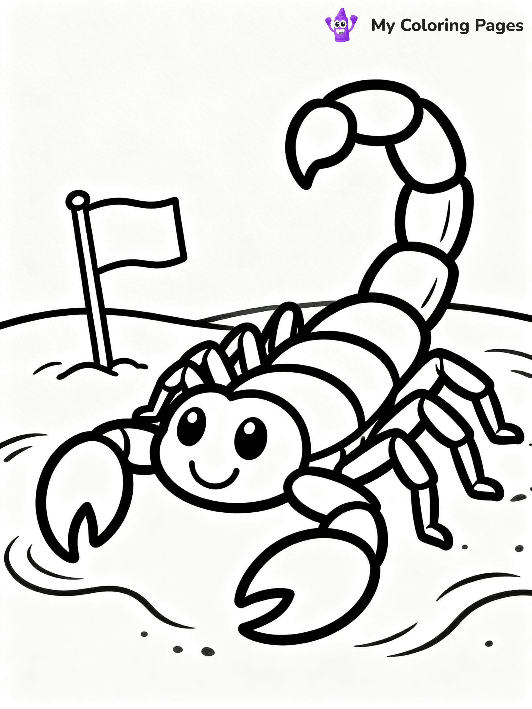 Scorpion Coloring Pages - 23