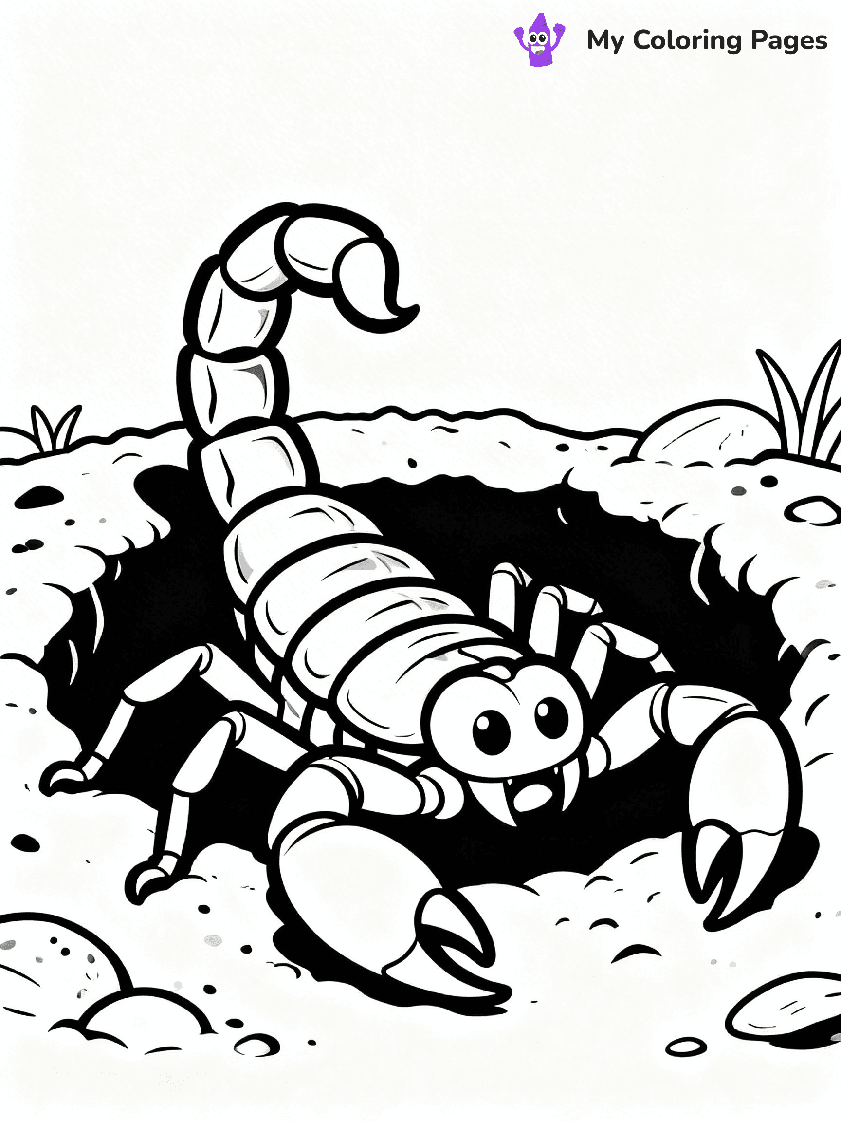 Scorpion Coloring Pages - 18