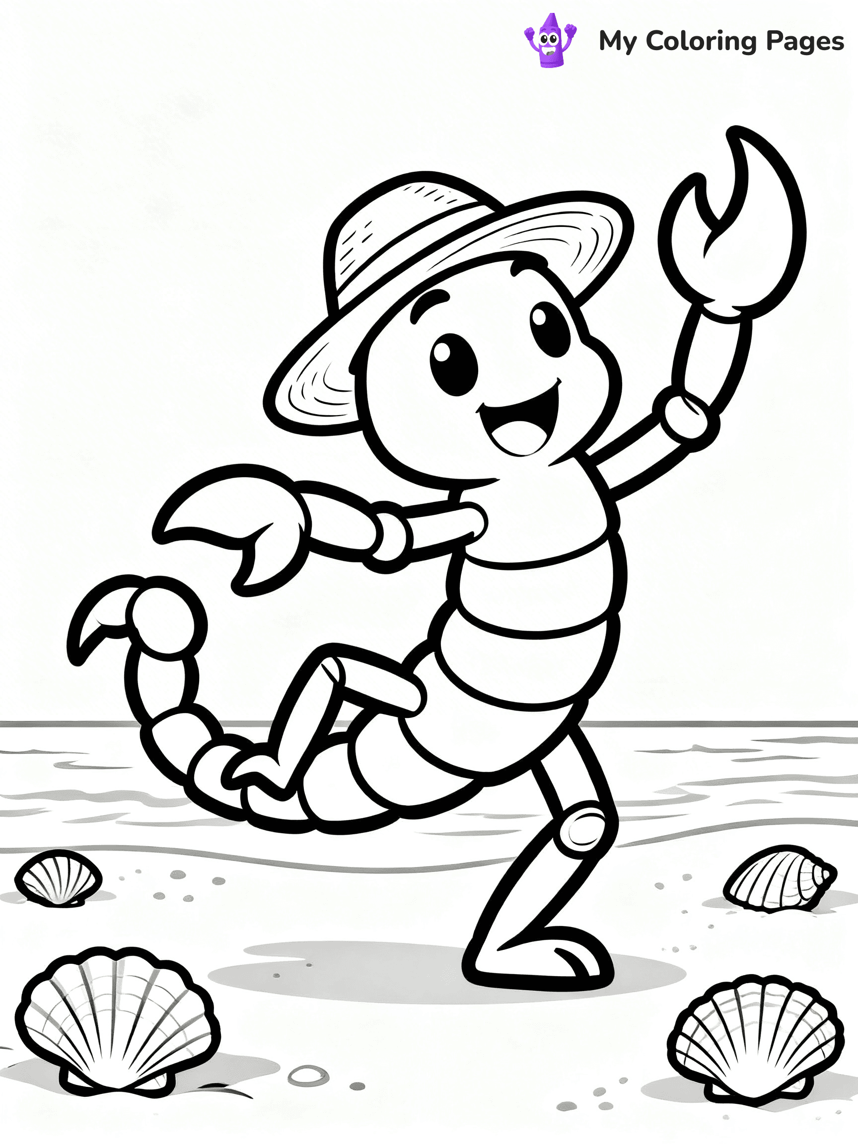 Scorpion Coloring Pages - 15